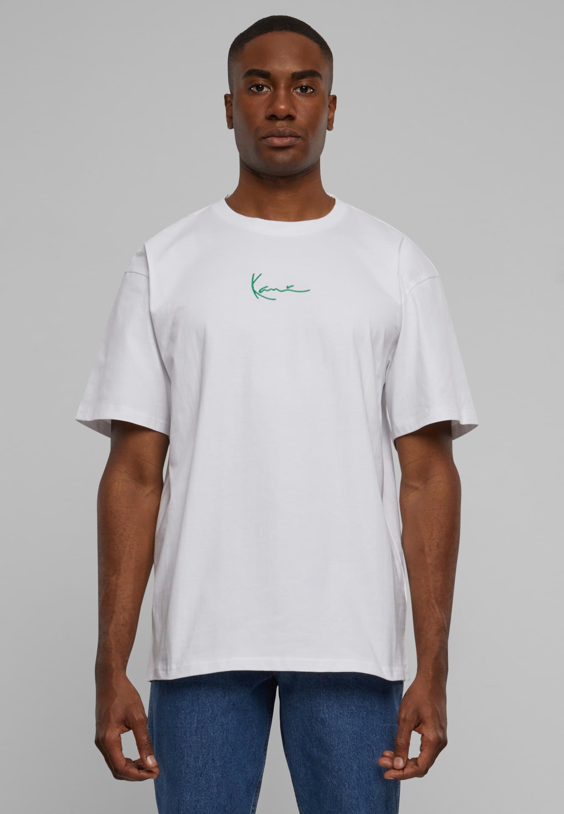 Karl Kani T-Shirt »Karl Kani Herren Karl Kani Small Signature Green Logo Tee«, (1 tlg.)