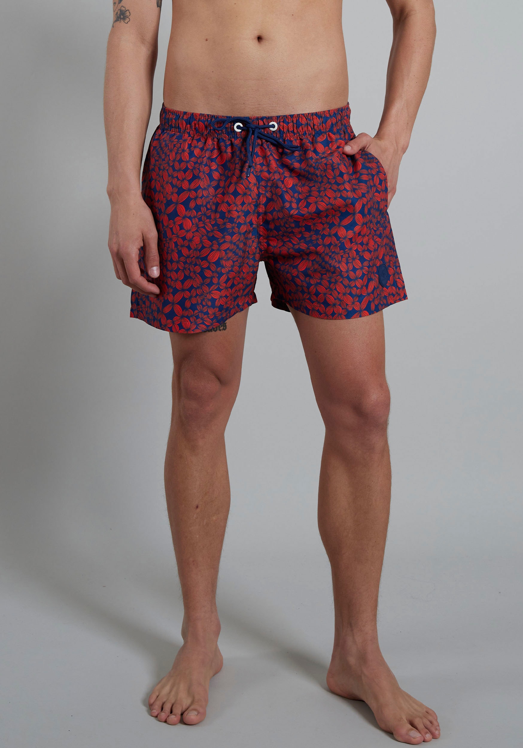 Badeshorts, mit tollem Print für warme Sommertage