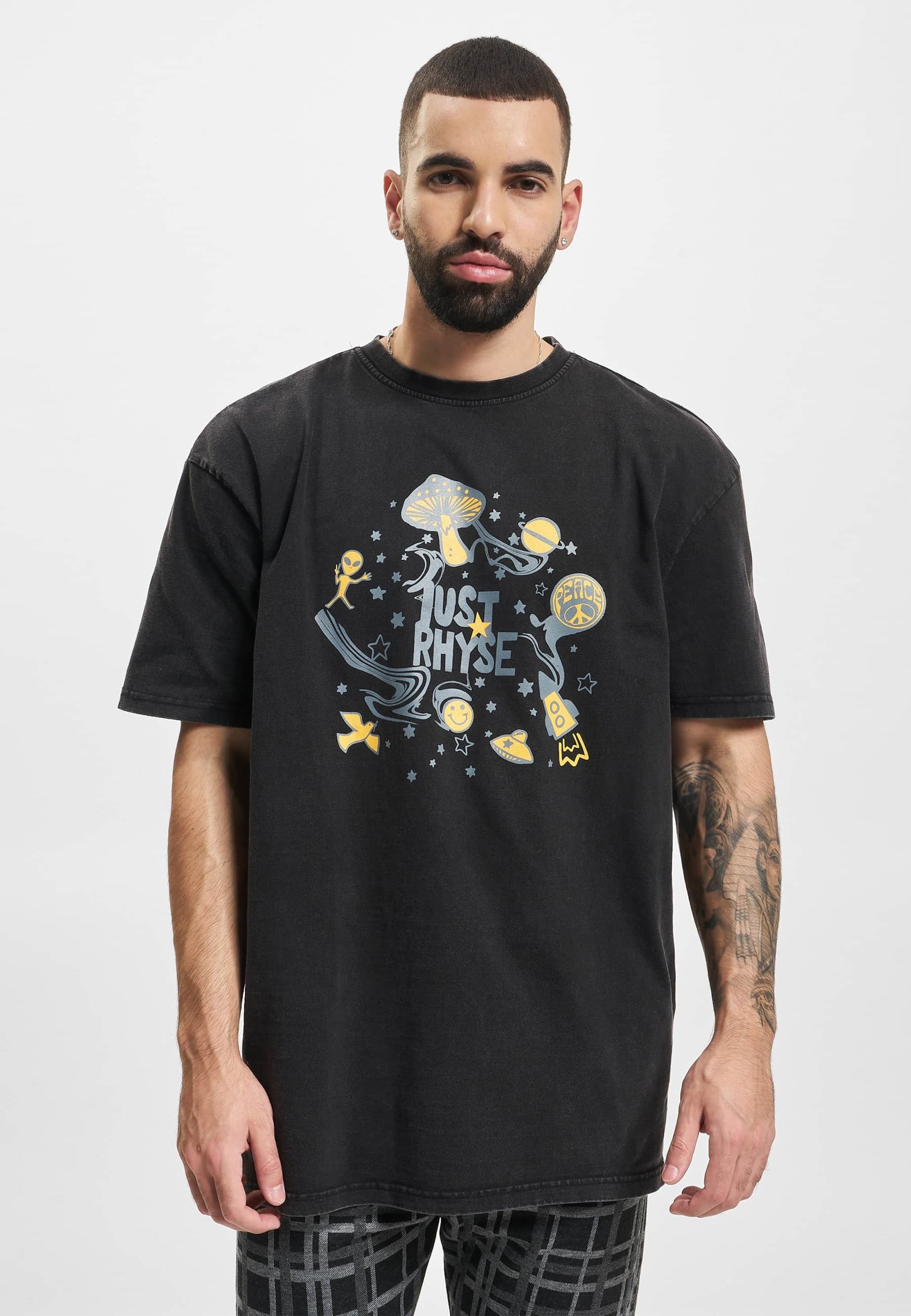 Just Rhyse T-Shirt »Just Rhyse Just Rhyse Tshirt OutOfSpace« 1 Stk.
