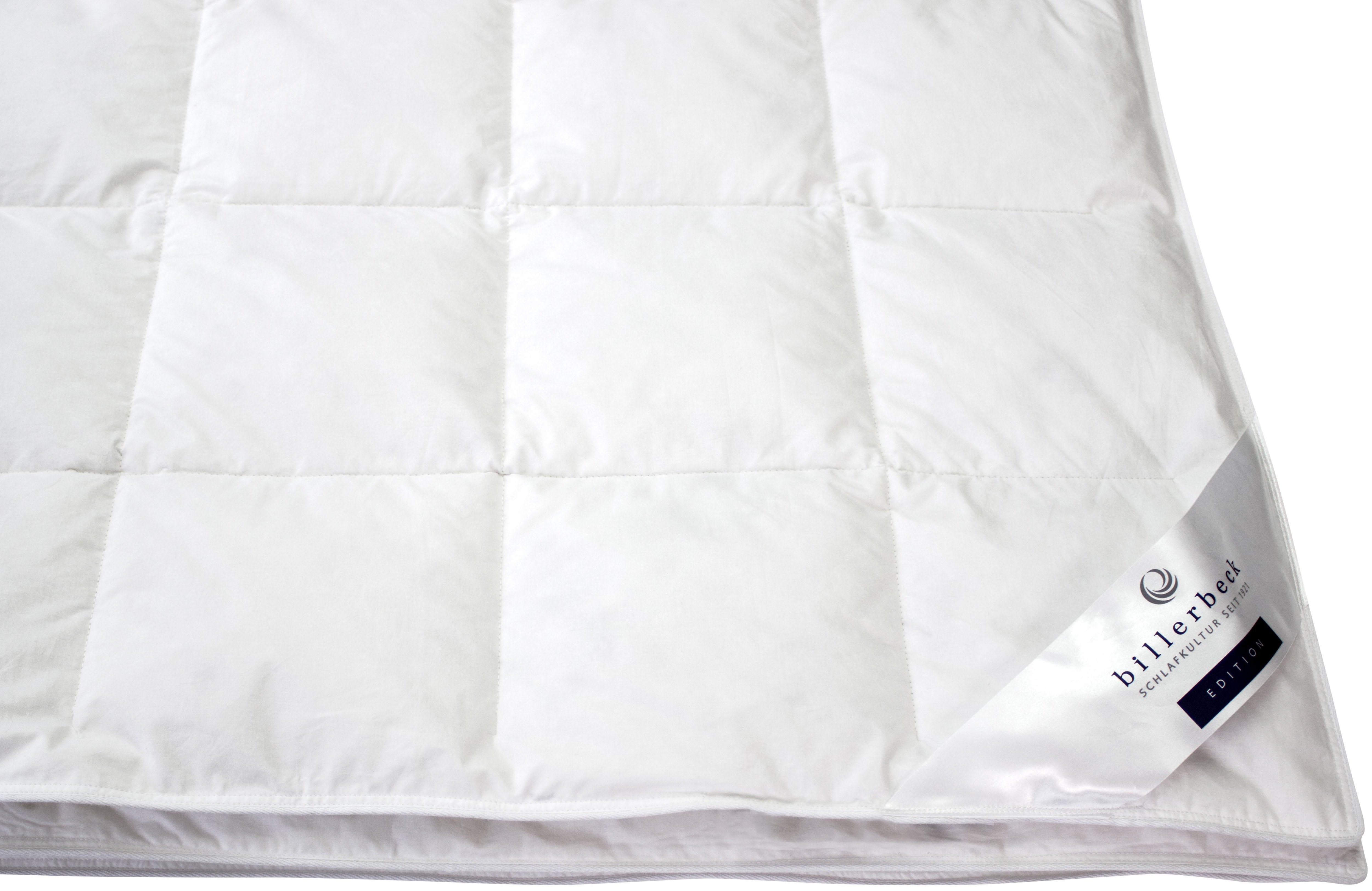 Thumbnail - billerbeck Gänsedaunenbettdecke "Geneva 90, Bettdecke für Sommer und Winter, Decke" leicht Füllung 90% Gänsedaunen, 10% ...