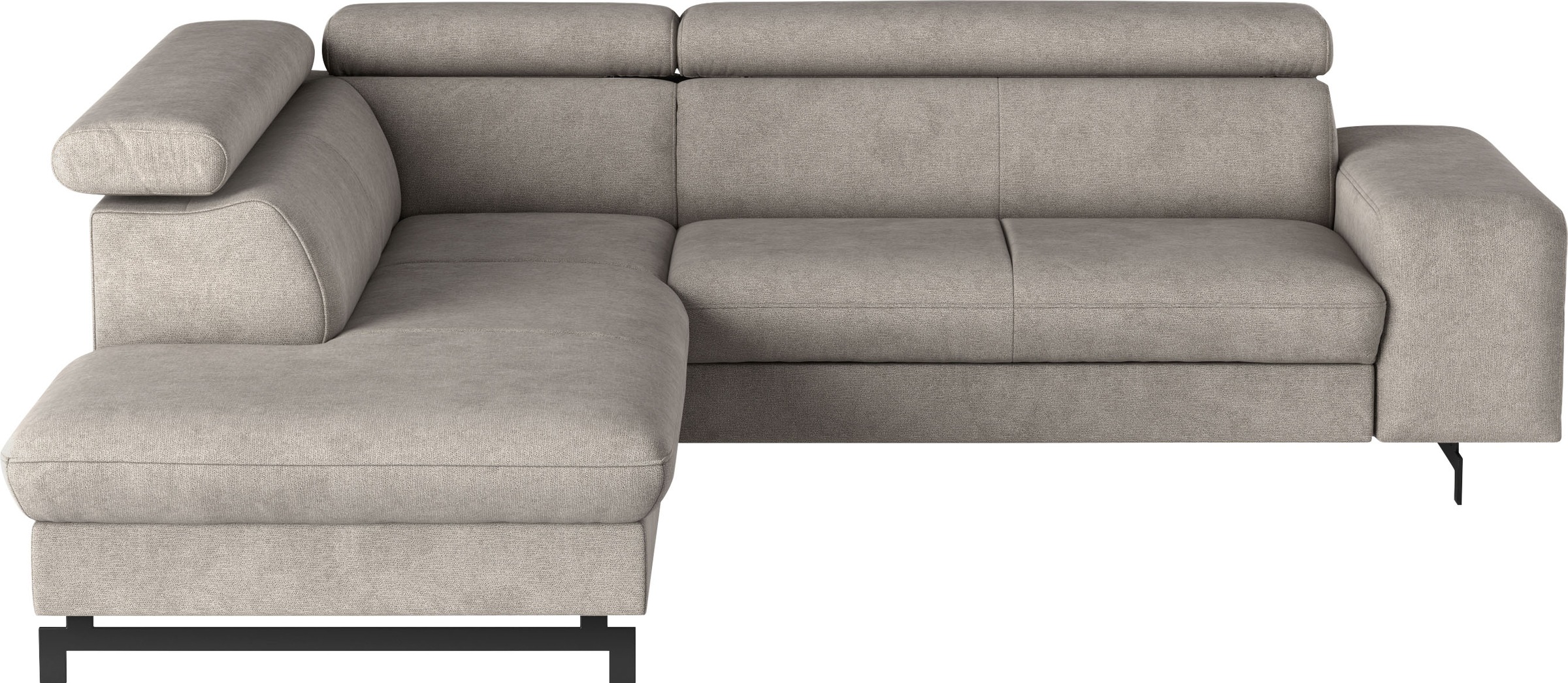 Thumbnail - COTTA Ecksofa "Emma L-Form" mit Kopfteilverstellung, wahlweise mit Bettfunktion & Bettkasten