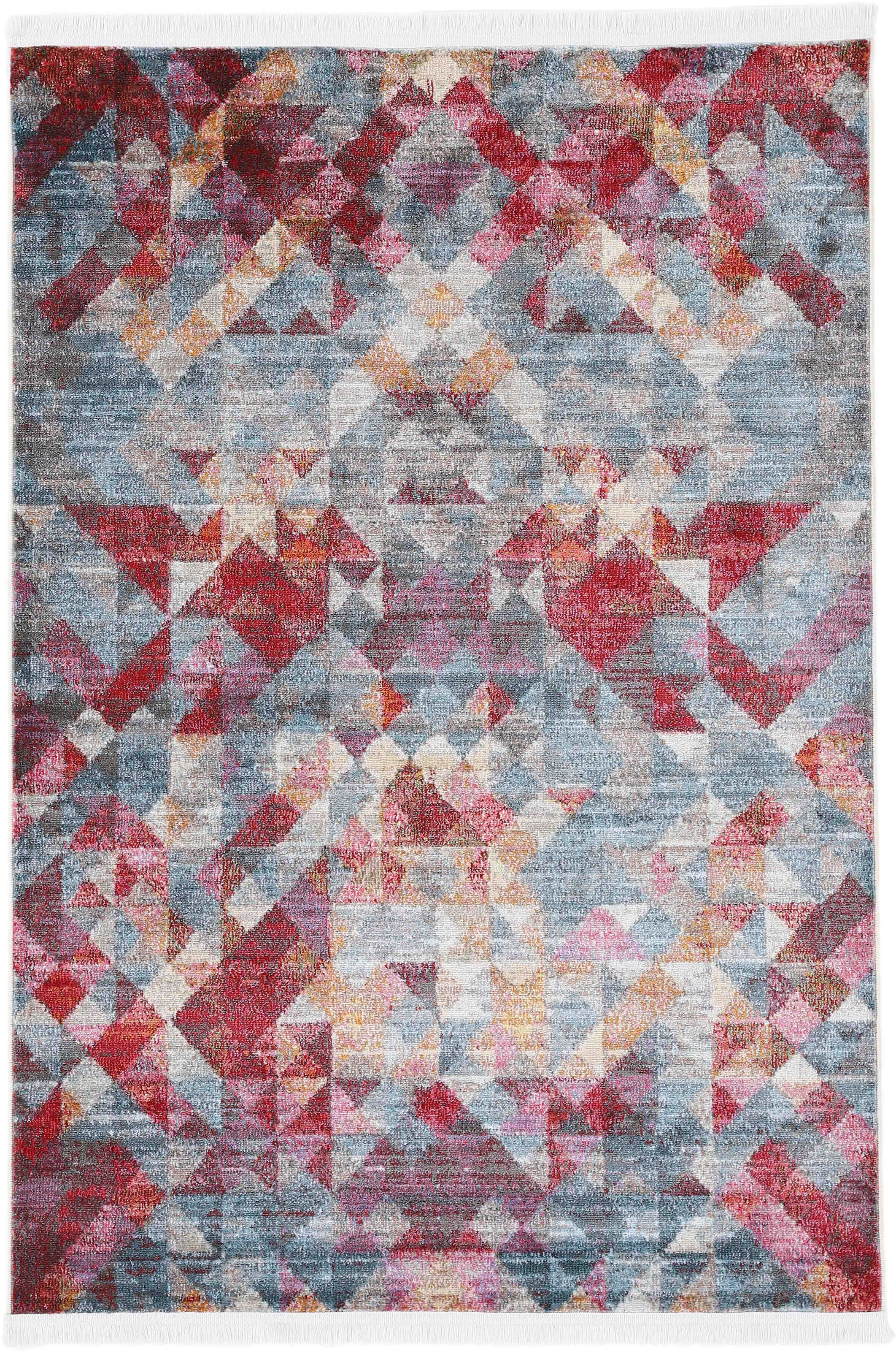 carpetfine Teppich "Lori" rechteckig 7 mm Höhe Vintage Grafisch Design, Woh günstig online kaufen