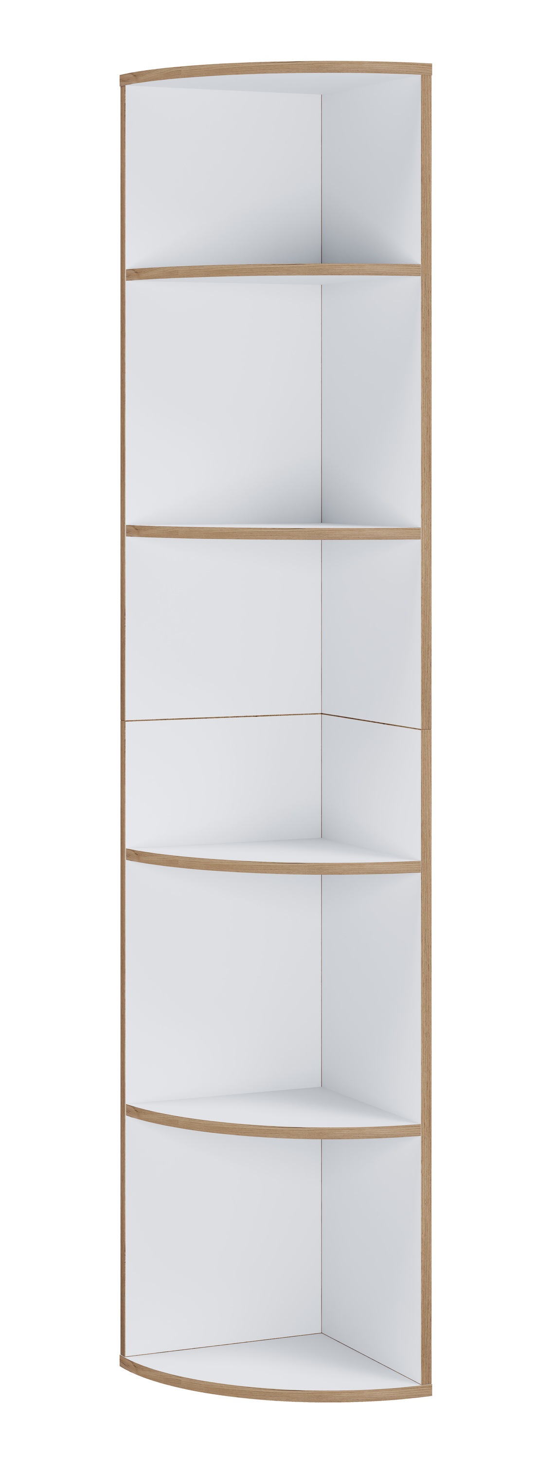 VCM Bücherregal "Elegantes Holzregal Eckregal Regal Salia 5fach" 1 Stk. tlg günstig online kaufen