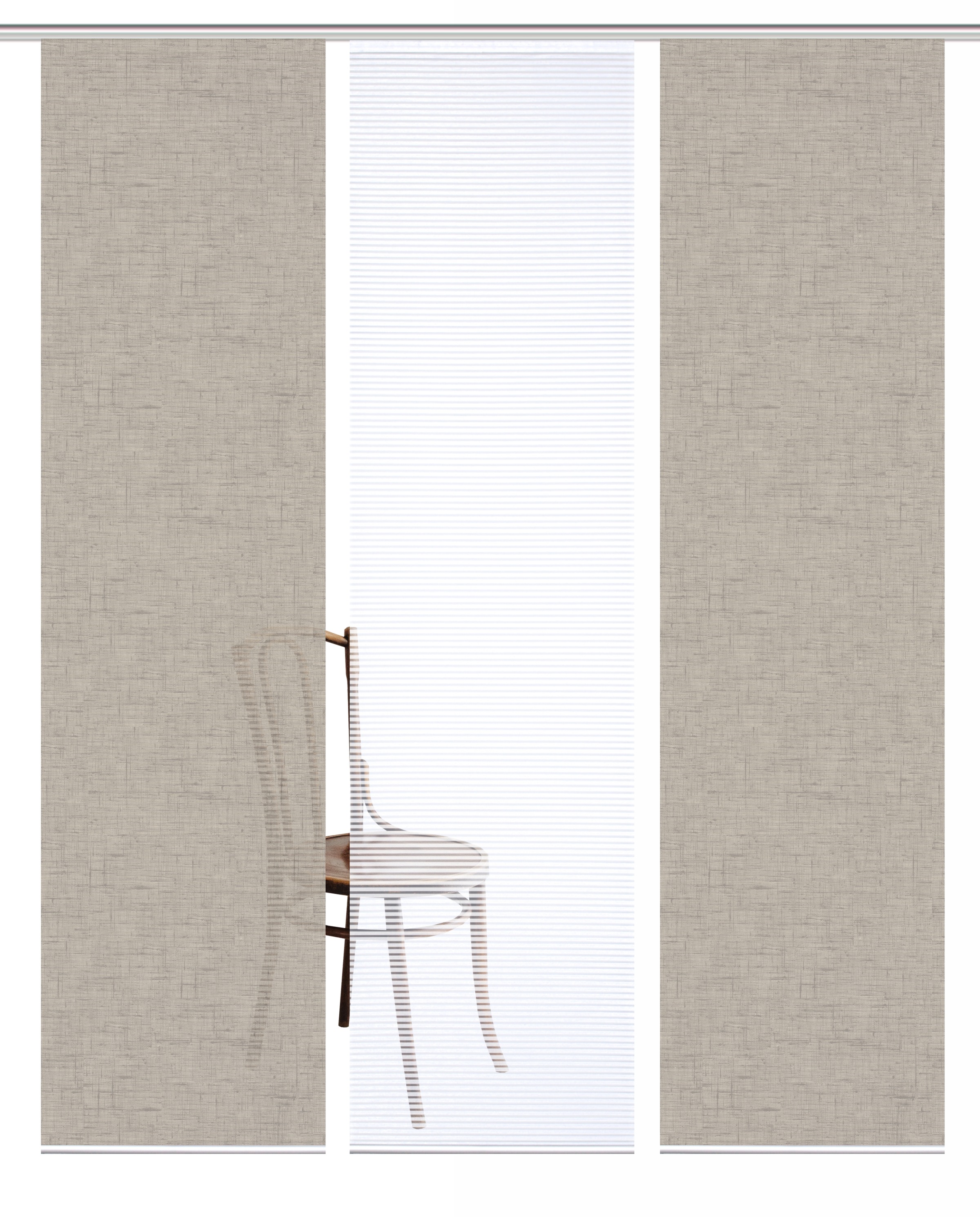 HOME in green Schiebegardine "ESTRA" Paneelwagen 3 Stk. tlg. SET DIGITALDRU günstig online kaufen