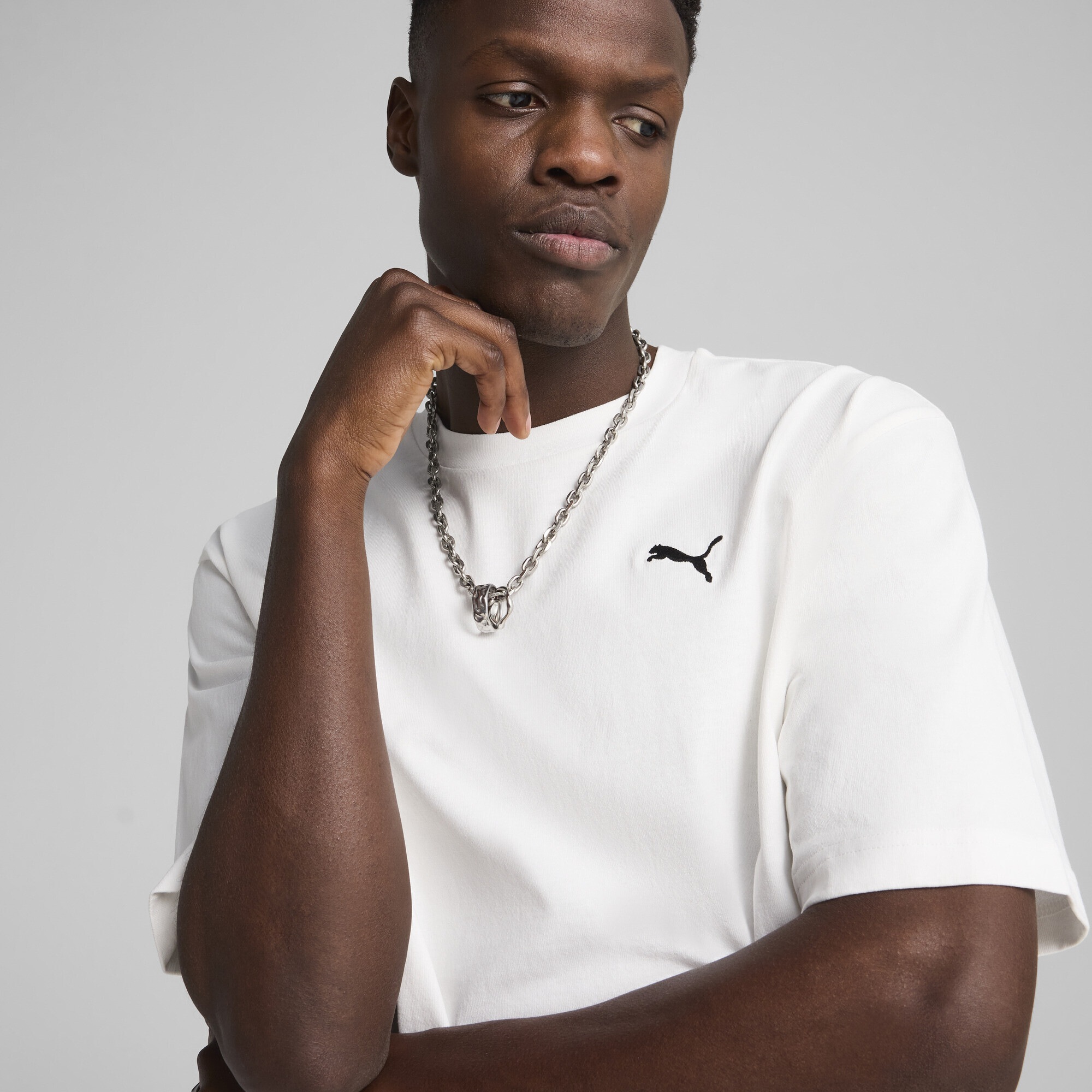 PUMA T-Shirt »WARDROBE ESS Boxy T-Shirt Herren«