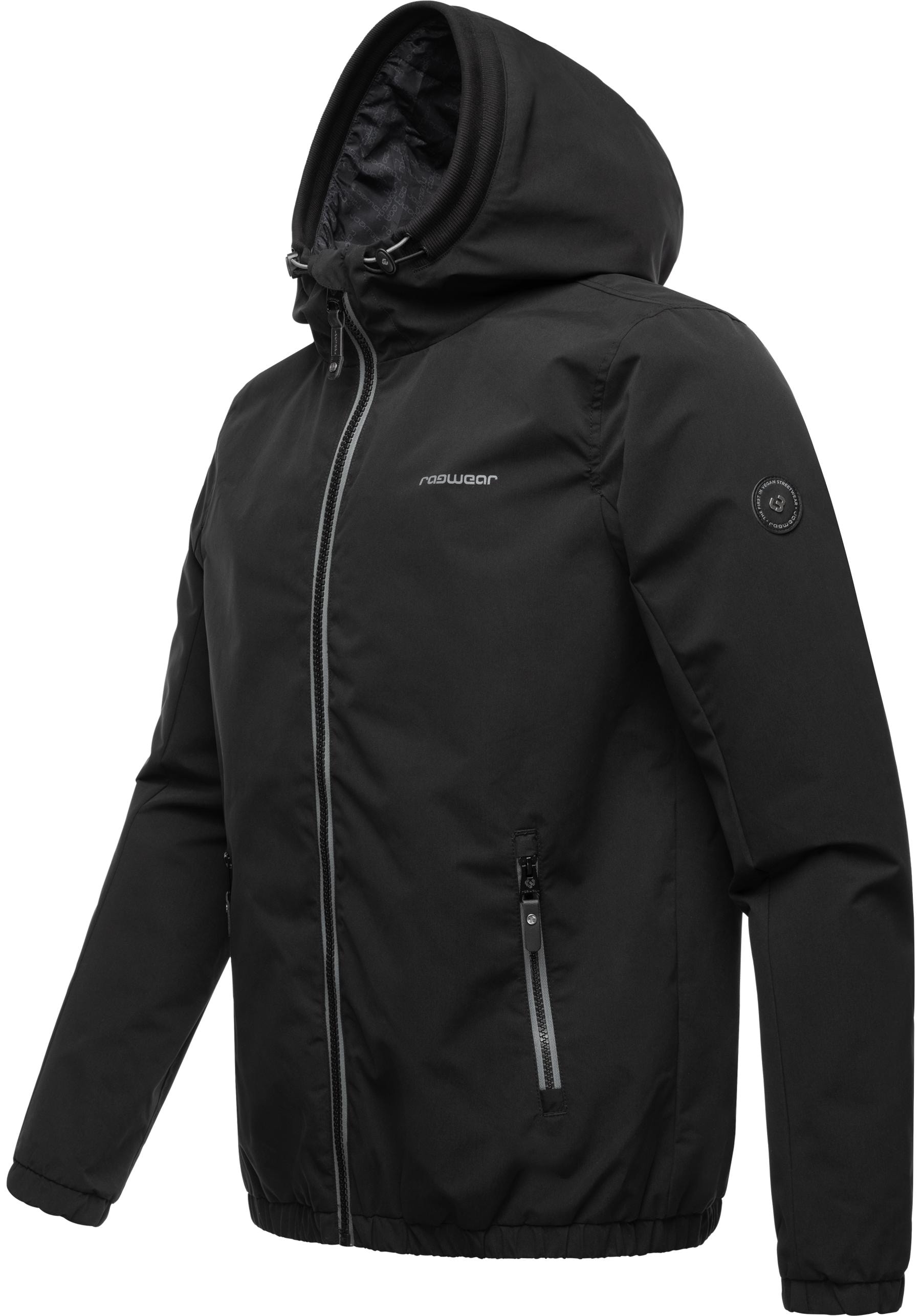 Ragwear Outdoorjacke »Olssen«, mit Kapuze, Stylische Herren Übergangsjacke mit Kapuze