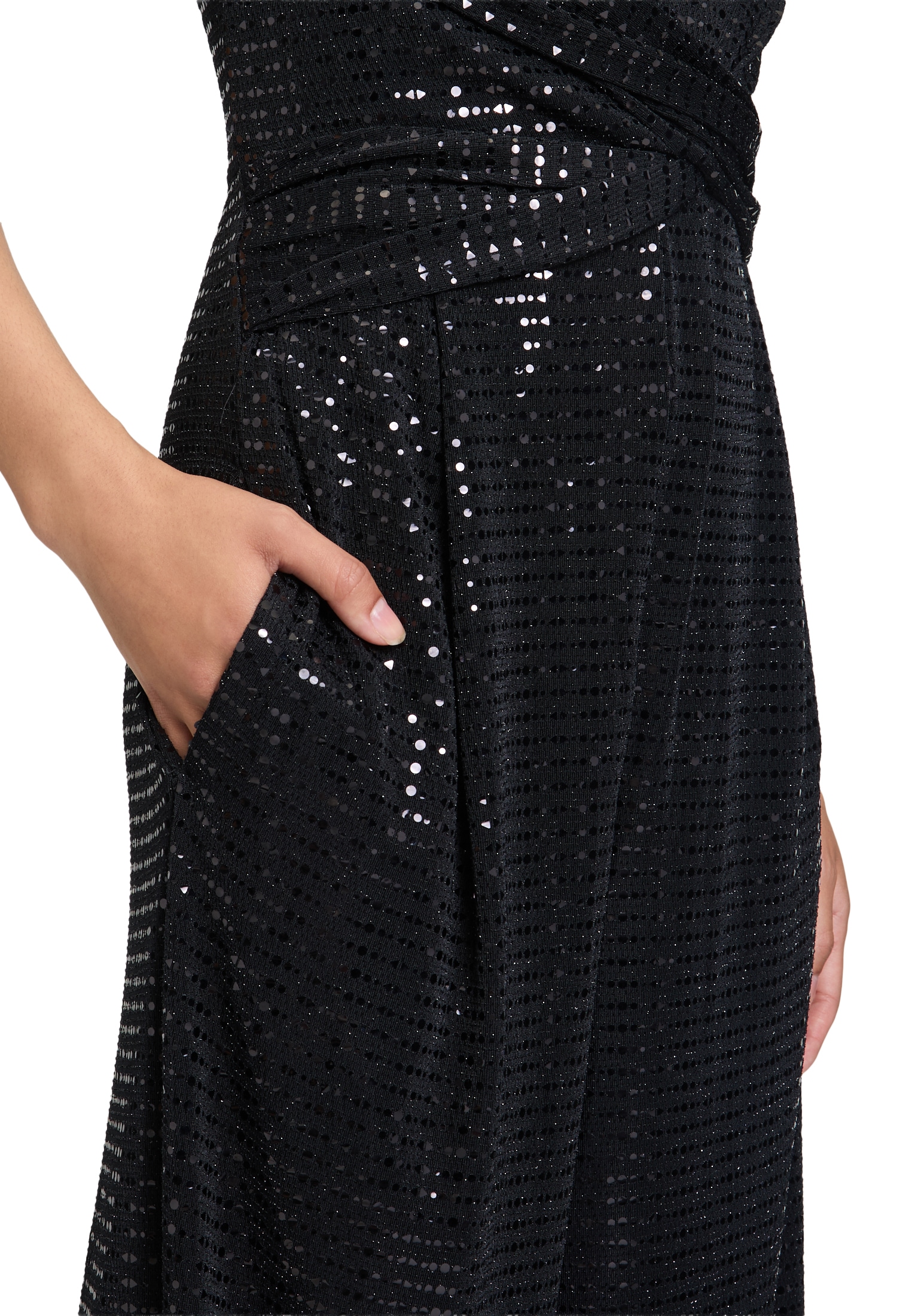 Vera Mont Overall »Vera Mont Damen Jumpsuit im Glitzer-Look«, (1 tlg.)