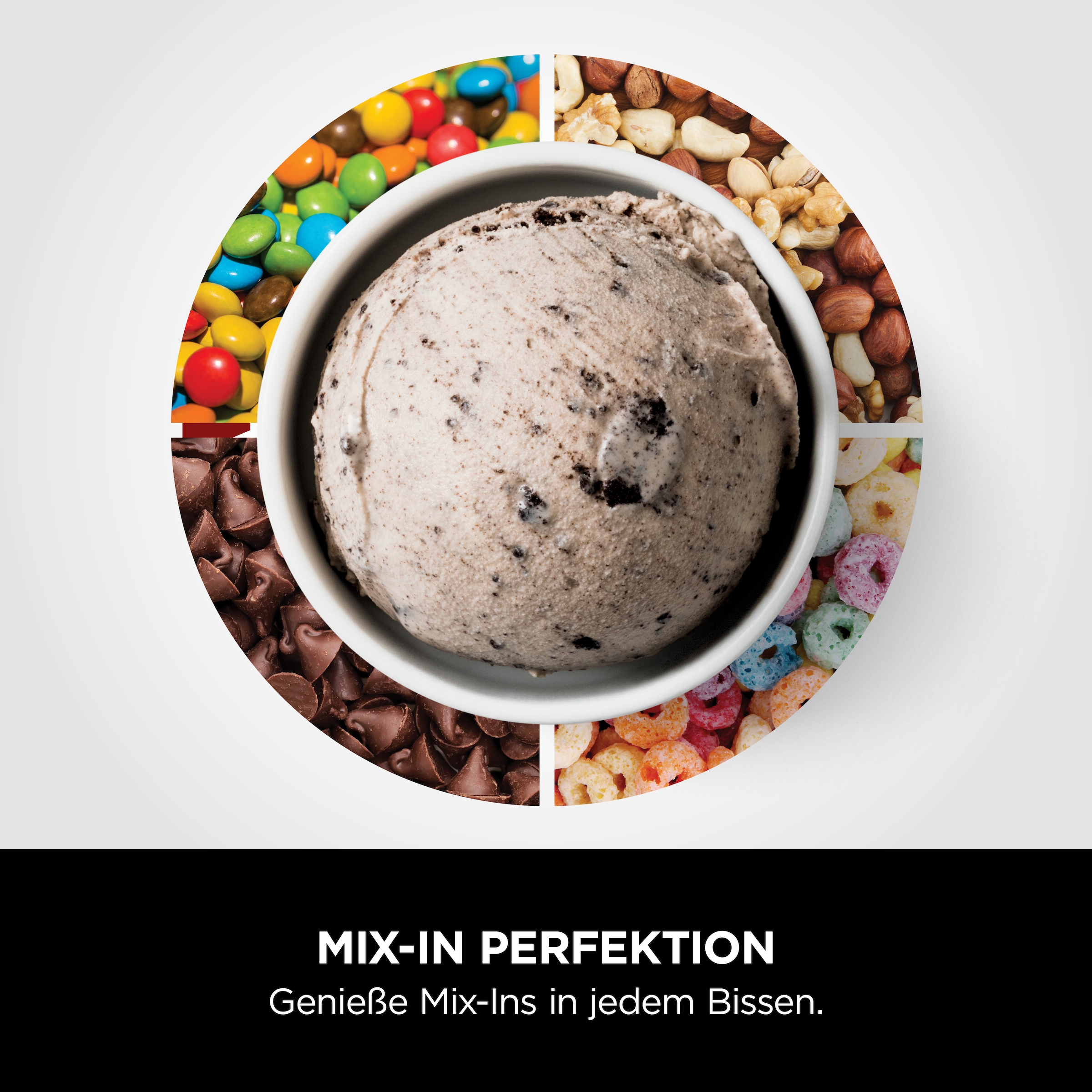 NINJA Eismaschine »NC302EU Creami« 0,47 l 800 W Mit 2 Dessertbehältern