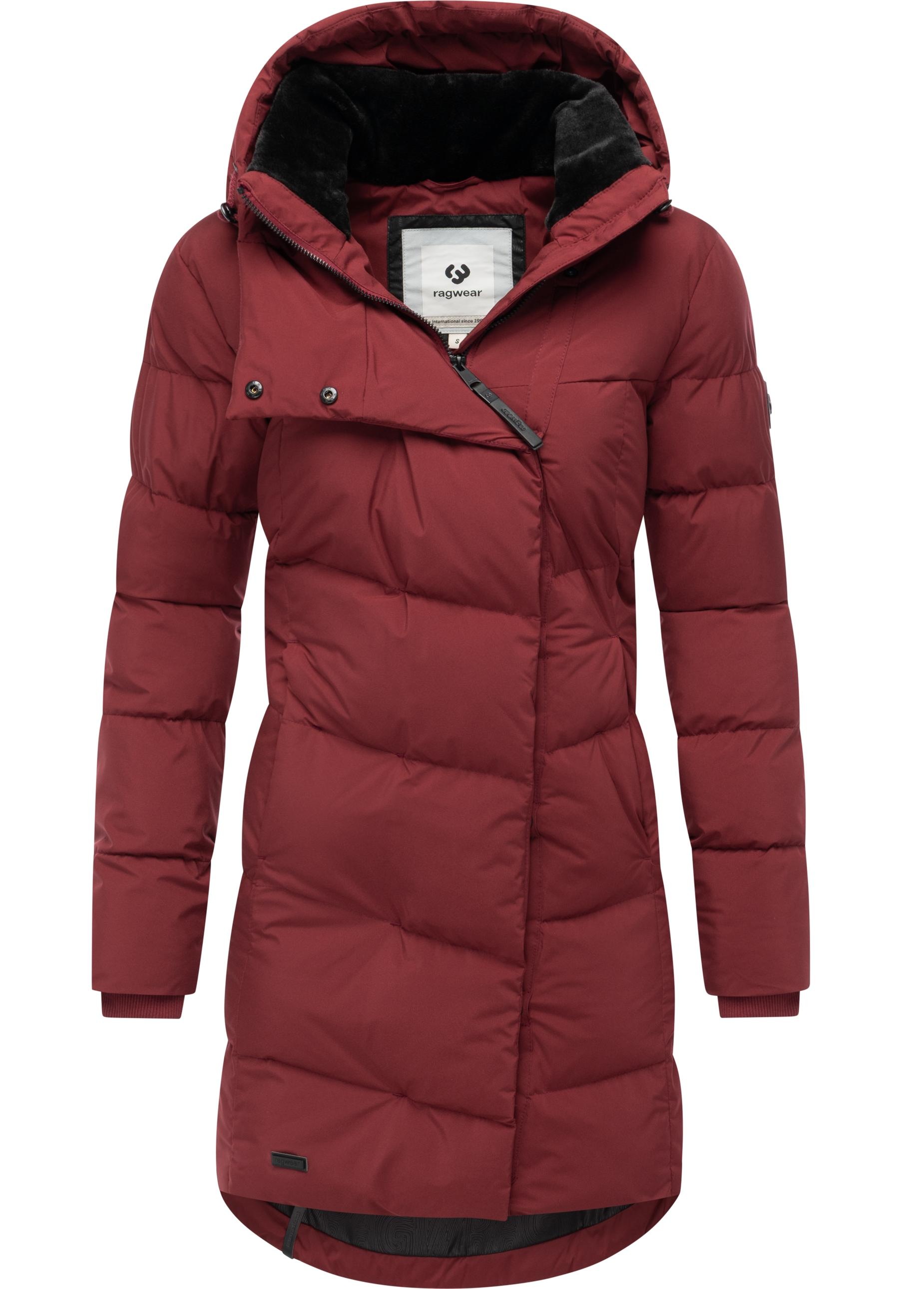 Ragwear Wintermantel »Pavla Soft YOUMODO«, Wasserdichter Steppmantel mit Fleecekragen