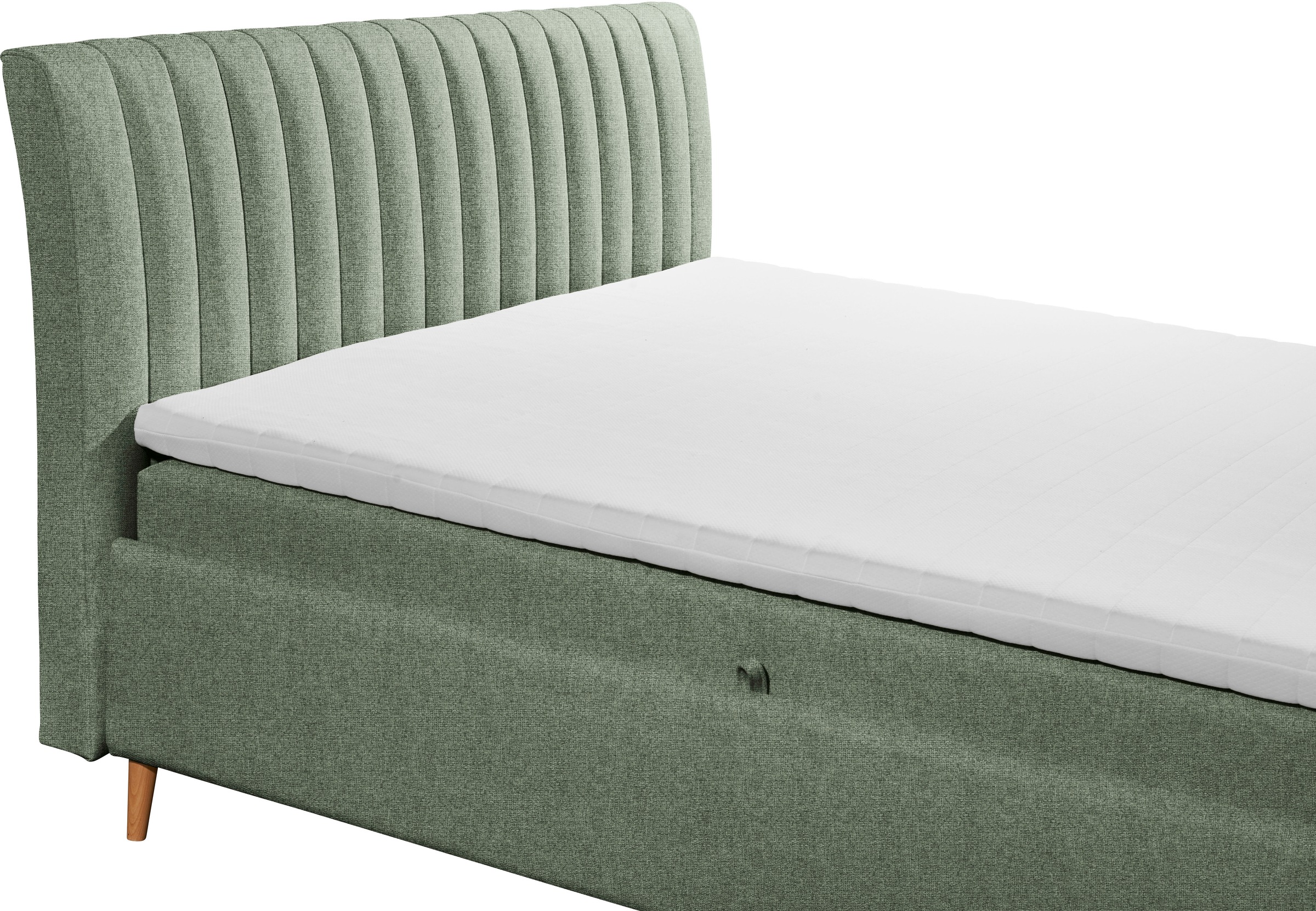 ED EXCITING DESIGN Boxbett »Akron«, mit Bettkasten, erhältlich in verschiedenen Breiten & Farben