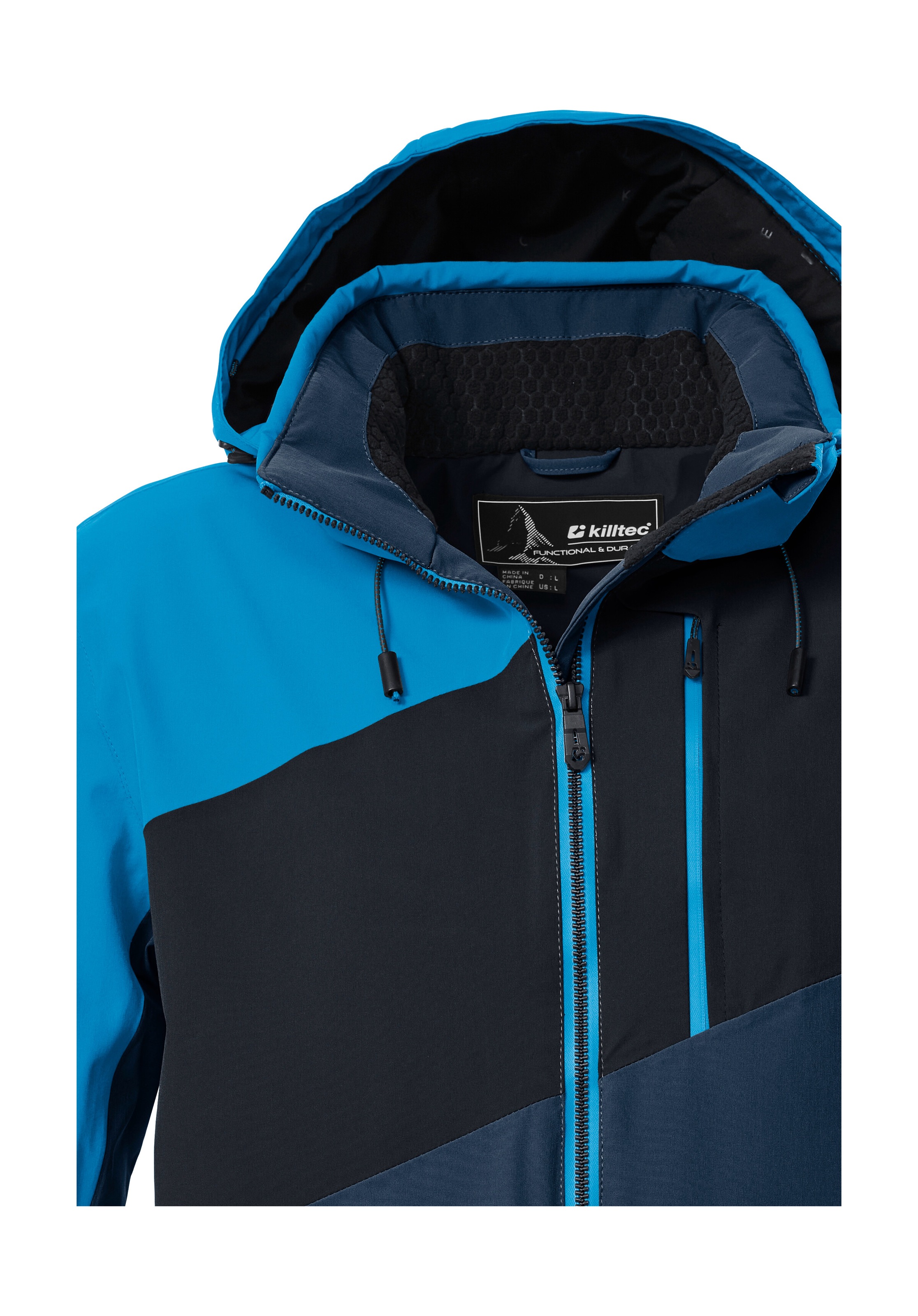 Thumbnail - Killtec Skijacke "KSW 32 MN SKI JCKT" Wasserdichte, atmungsaktive Skijacke mit abnehmbarer Kapuze