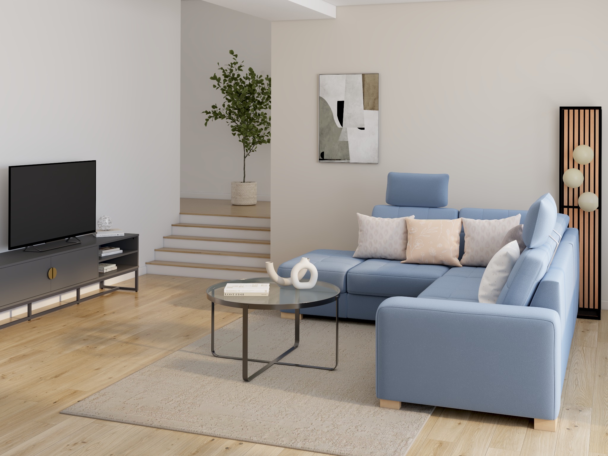 sit&more Ecksofa »Quincy L-Form« wahlweise mit Bettfunktion und Bettkasten