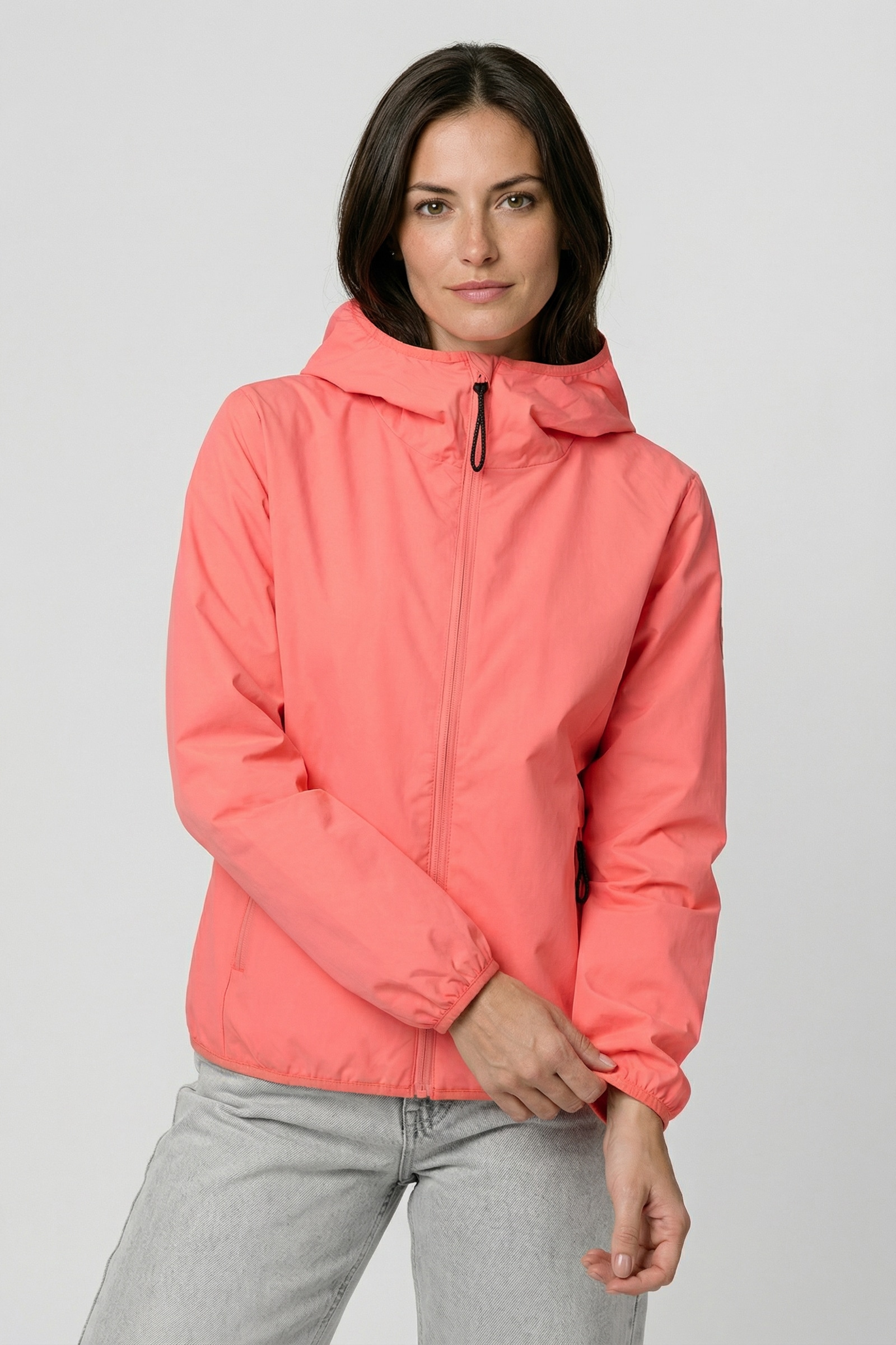 Alife & Kickin Sommerjacke »Damen SolveidAK A Übergangsjacke, Jacke« leichte Übergangsjacke mit Kapuze aus recyceltem Materialmix