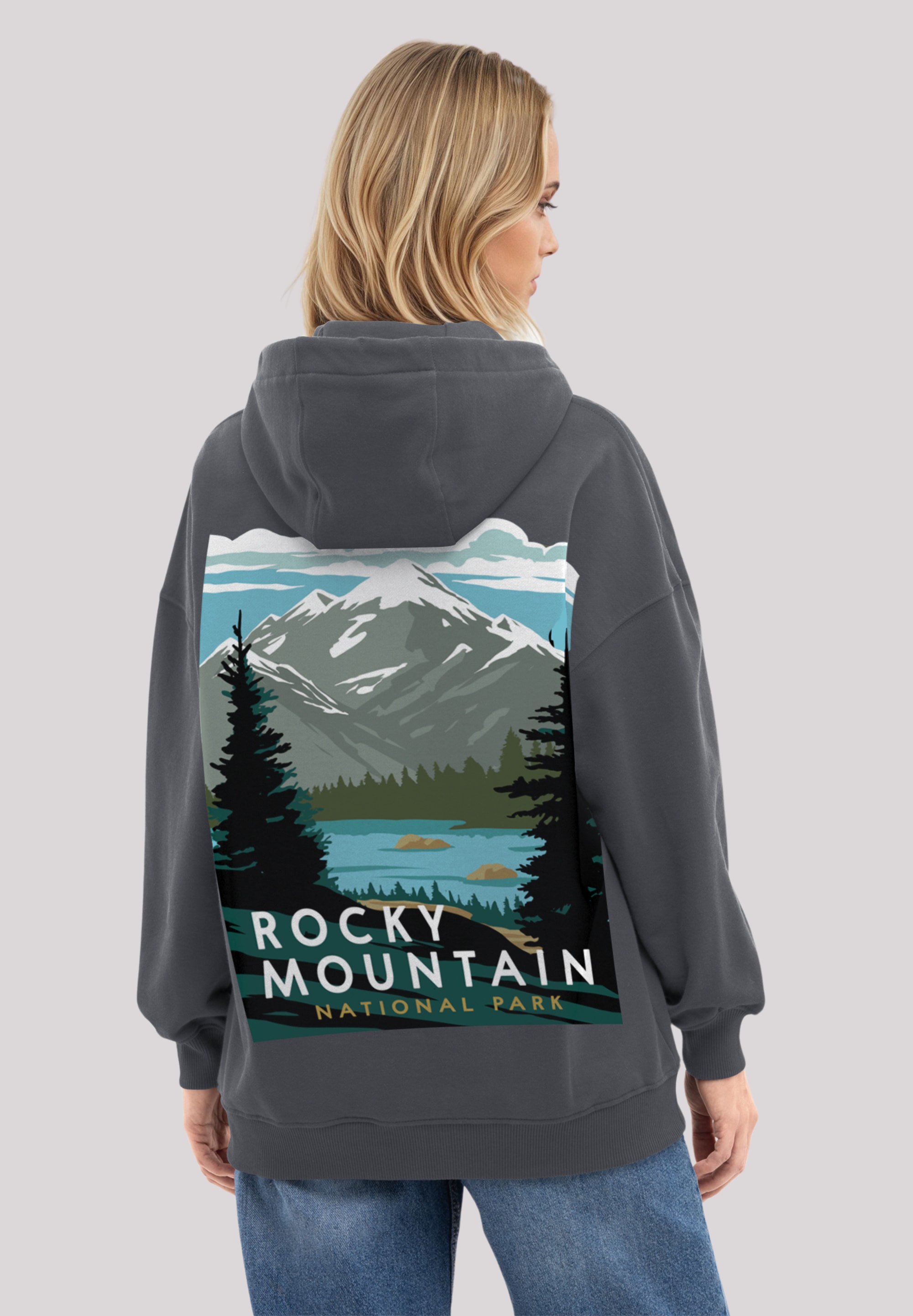 F4NT4STIC Kapuzenpullover "US National Parks Rocky Mountain National Park" günstig online kaufen