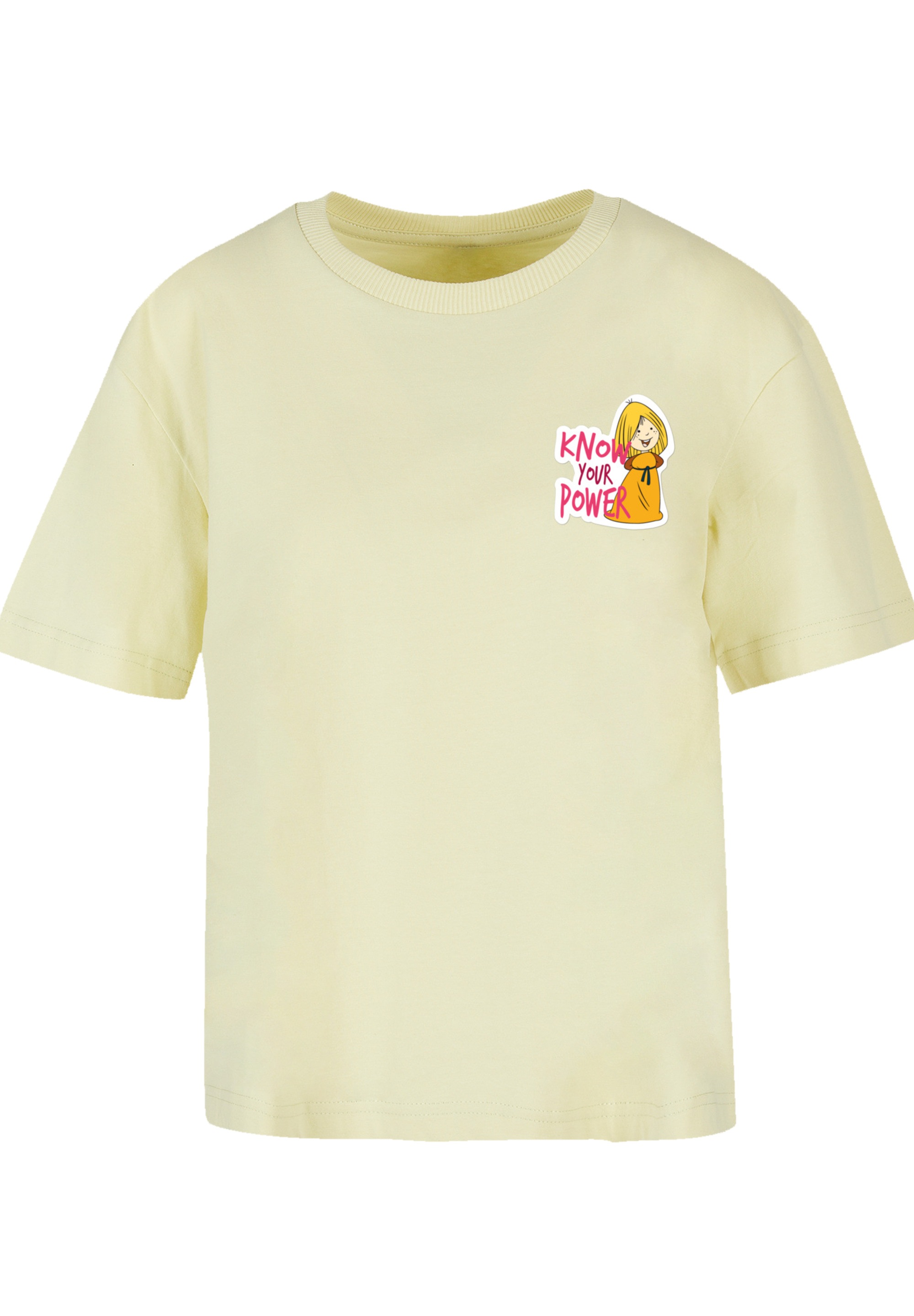 F4NT4STIC T-Shirt »Wickie Know Your Power«, Nostalgie, Retro Print, Kinderserie