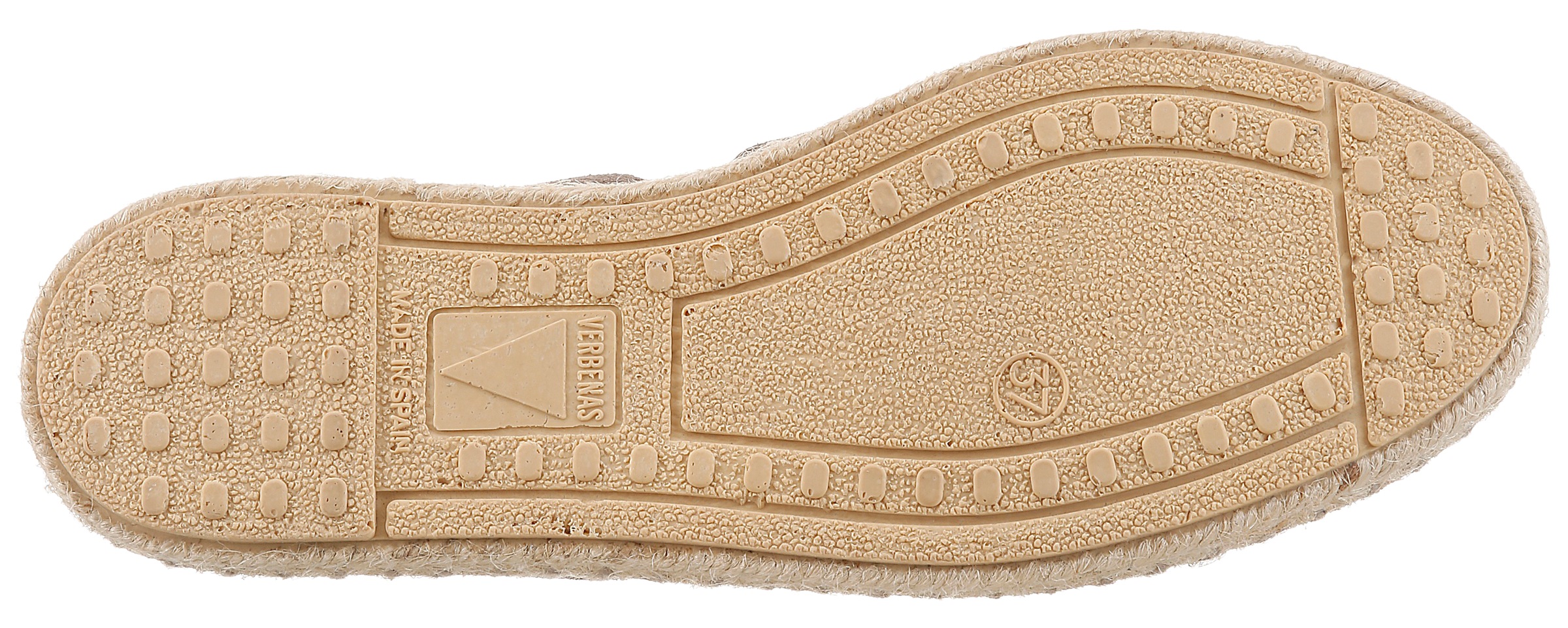 Verbenas Espadrille Gray Suede Size 39 2
