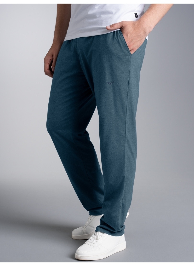 Trigema Jerseyhose »TRIGEMA Hose DELUXE Baumwolle«