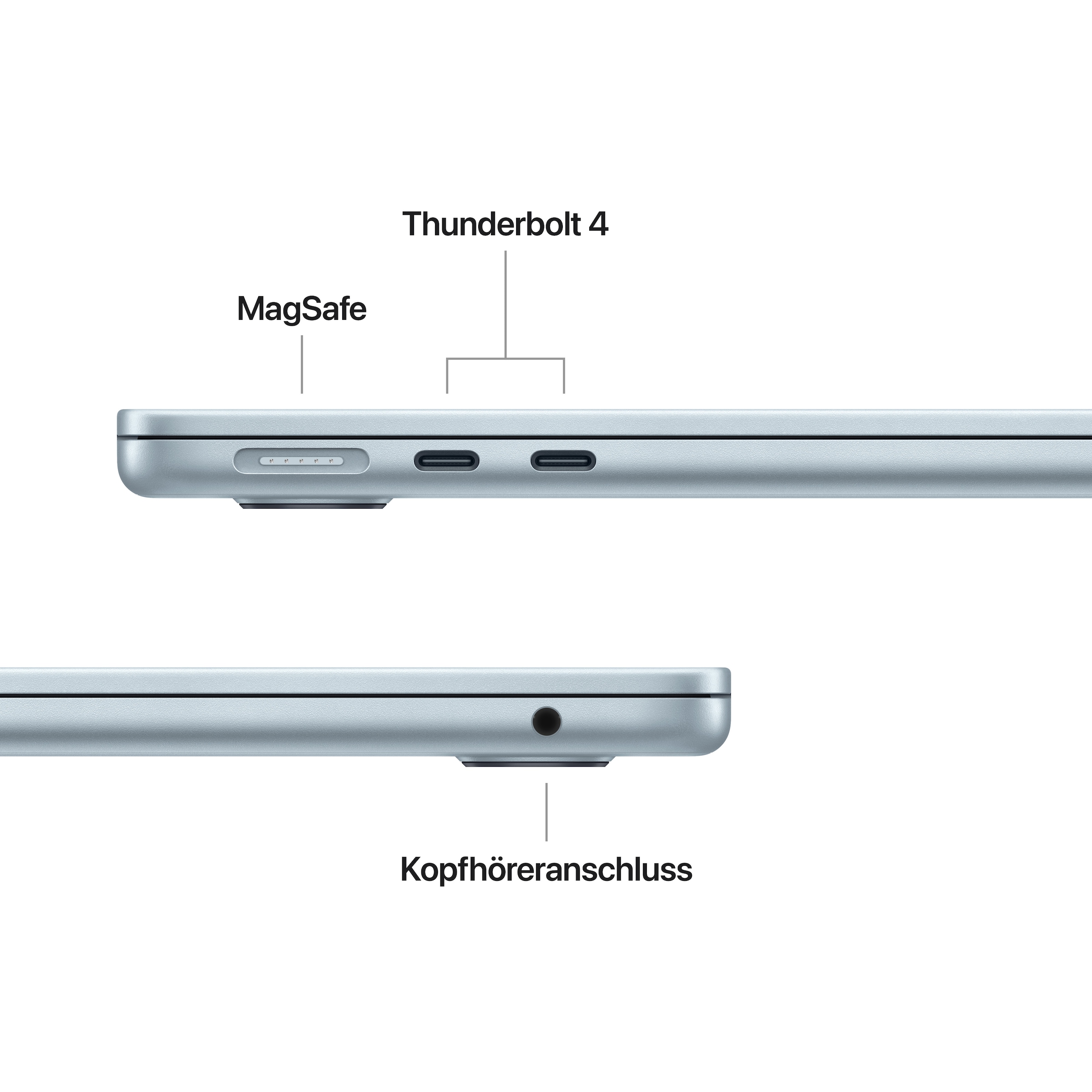 Apple Notebook »MacBook Air 13" CTO« 34,46 cm / 13,6 ″ Apple M5 10-Core GPU 1.000 GB SSD