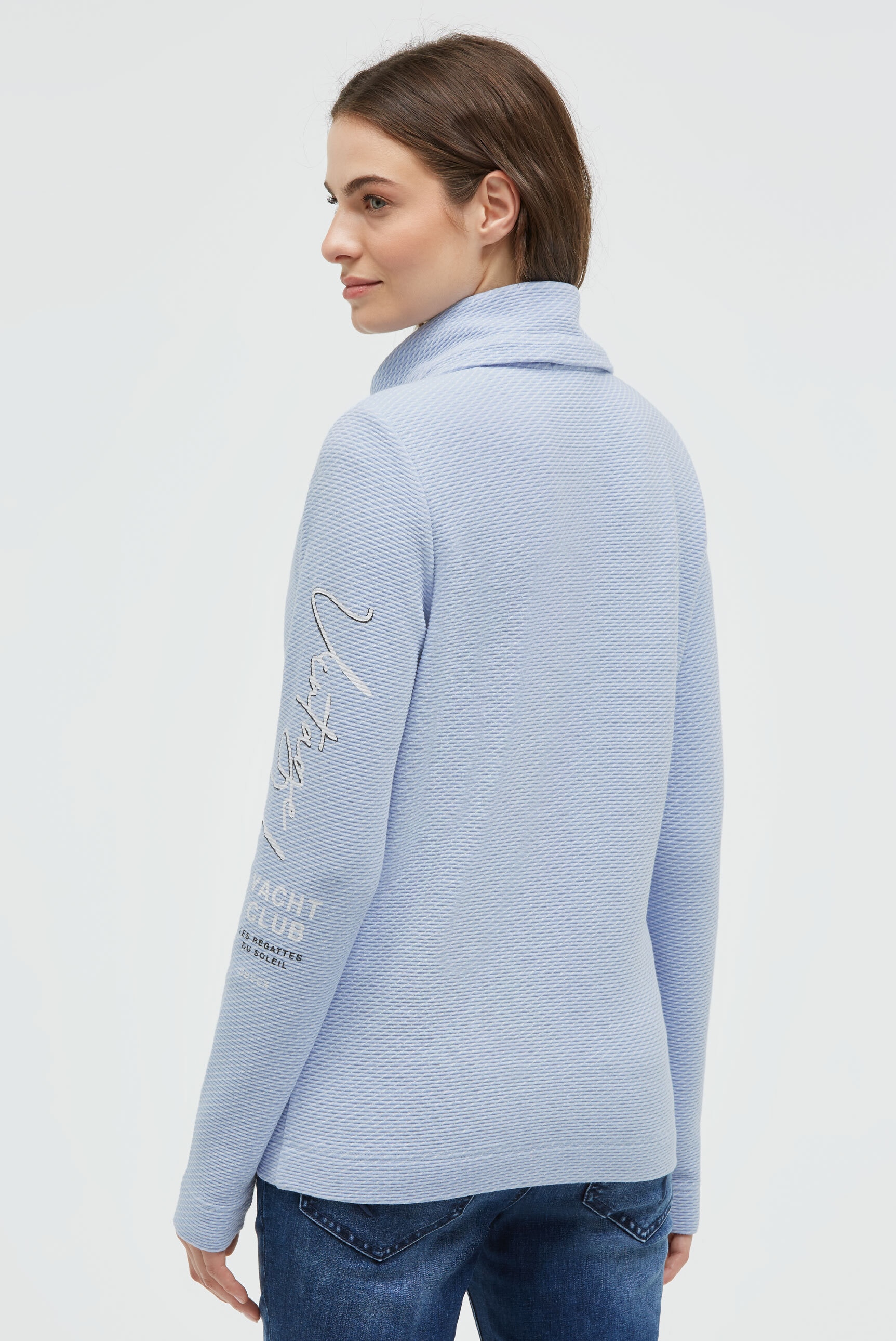 SOCCX Sweatjacke mit Reißverschlusstaschen