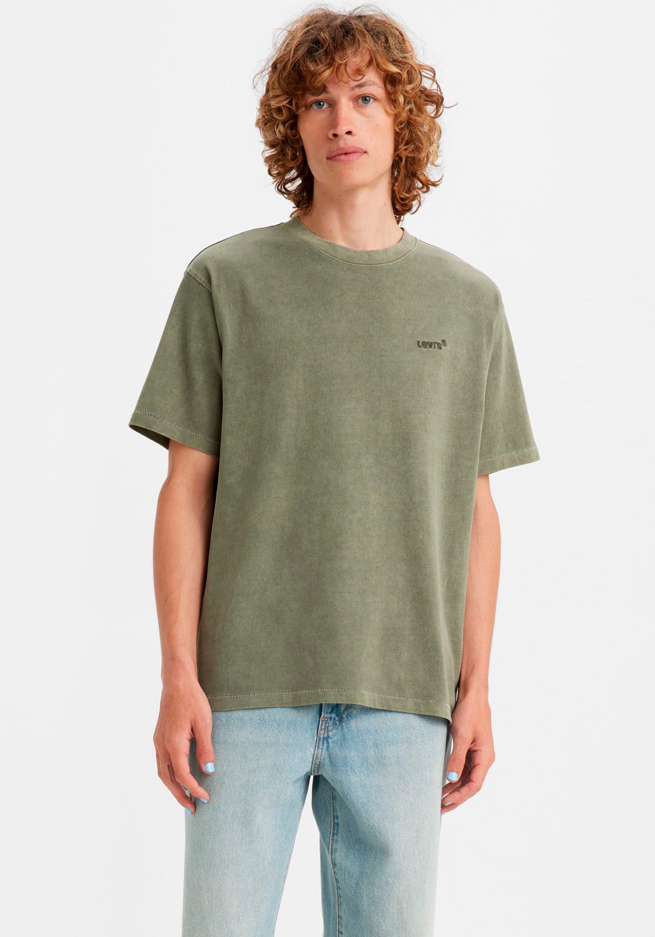 Levis Rundhalsshirt "LE RED TAB VINTAGE TEE", im klassischen Levis Design günstig online kaufen