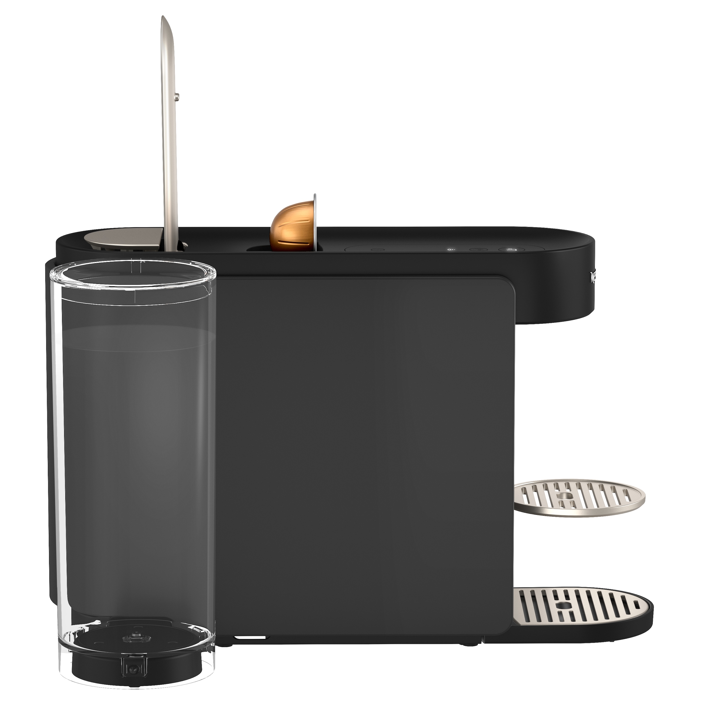 Nespresso Kapselmaschine »Vertuo Up ENV200.GY« One Touch Kaffee Zubereitung, für 5 Tassengrößen, kompaktes Design