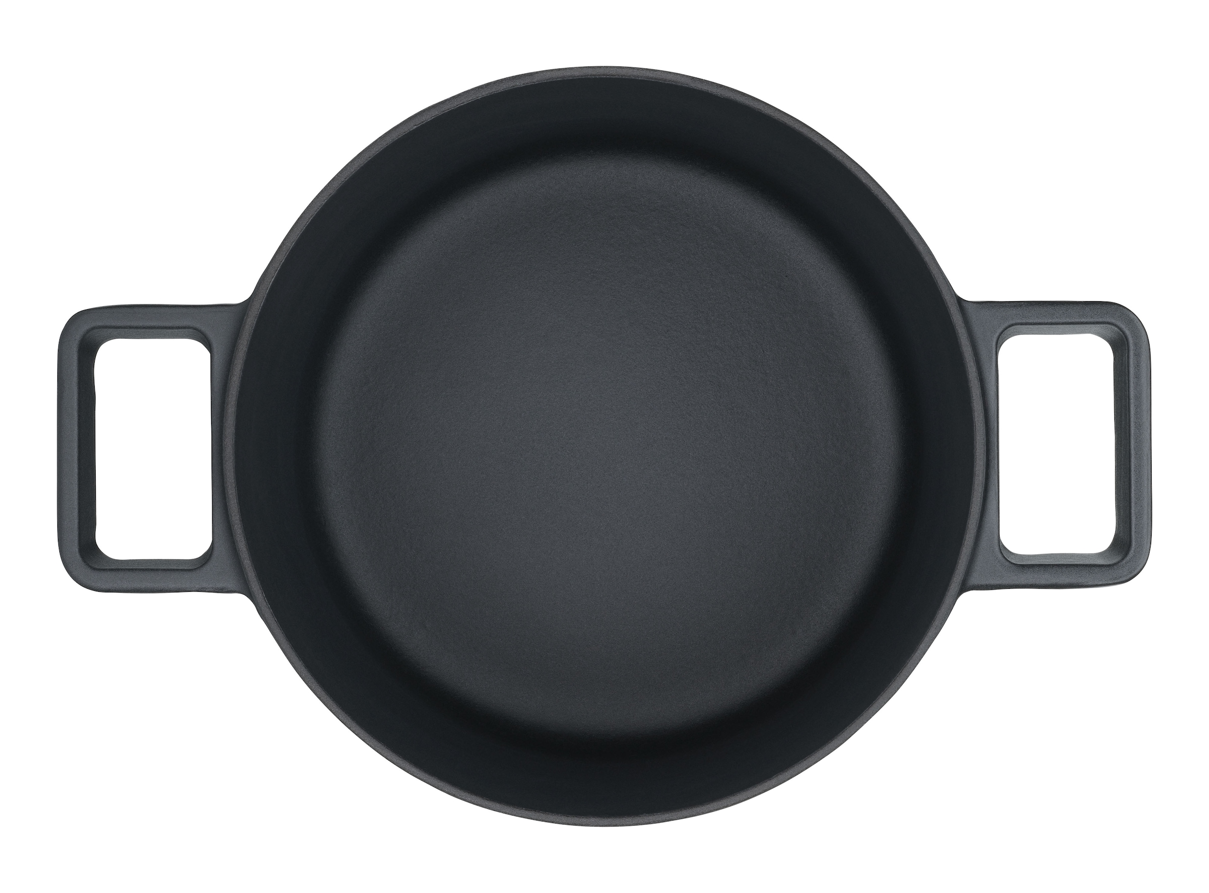 WMF Bräter »Flavour, Ø 22 cm«, Gusseisen, 4,3 Liter, Gusseisen-Kochgeschirr, Deckel mit Kondensationsnoppen