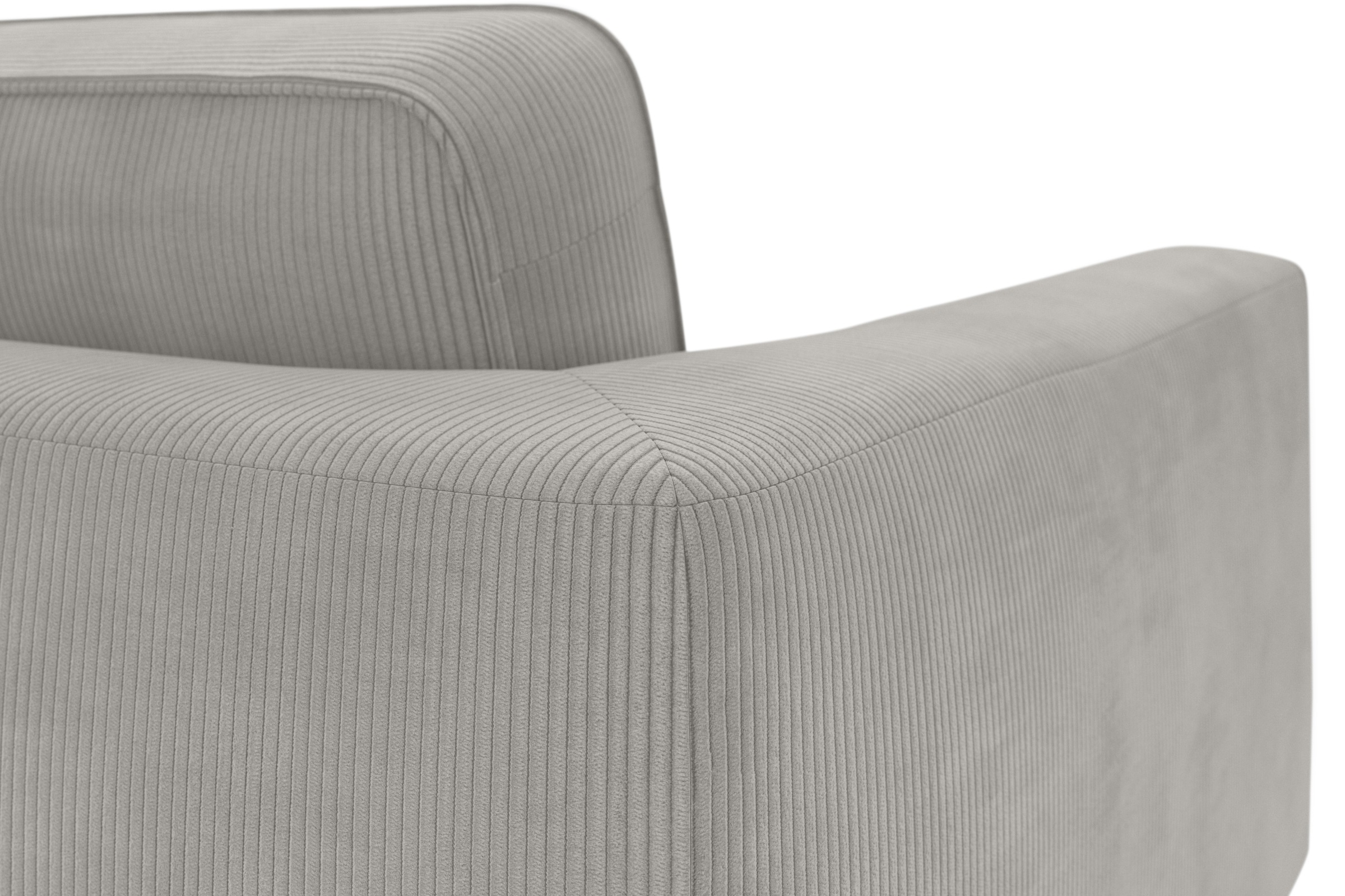 TRENDMANUFAKTUR Ecksofa »Lumber Jack, elegantes Designsofa, zeitlos modern, hoher Sitzkomfort«, wahlweise mit Bettfunktion u. Bettkasten, L-Form