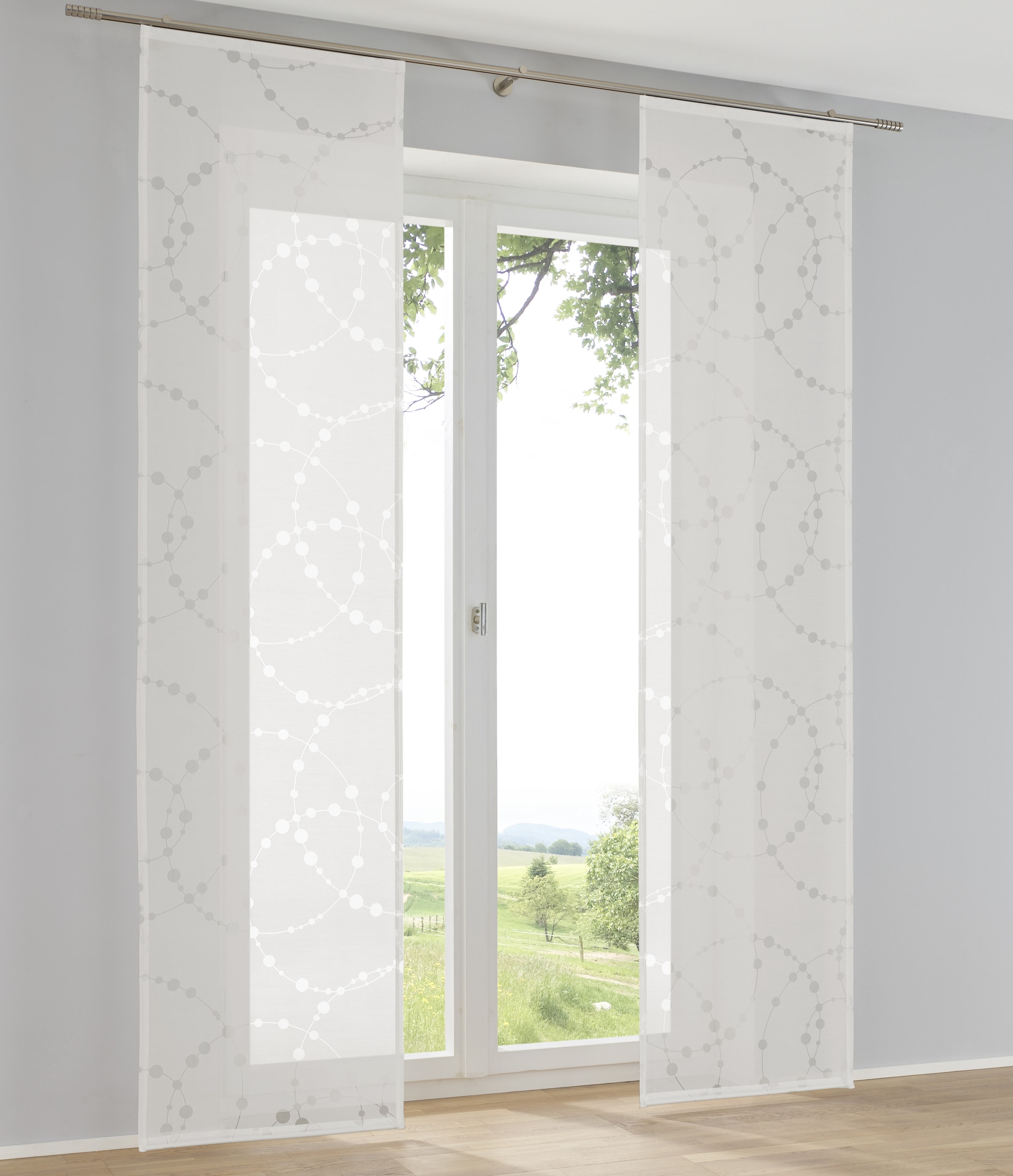 Kutti Schiebegardine "Cadena Schiebevorhang" Paneelwagen 1 Stk. tlg. Ausbre günstig online kaufen