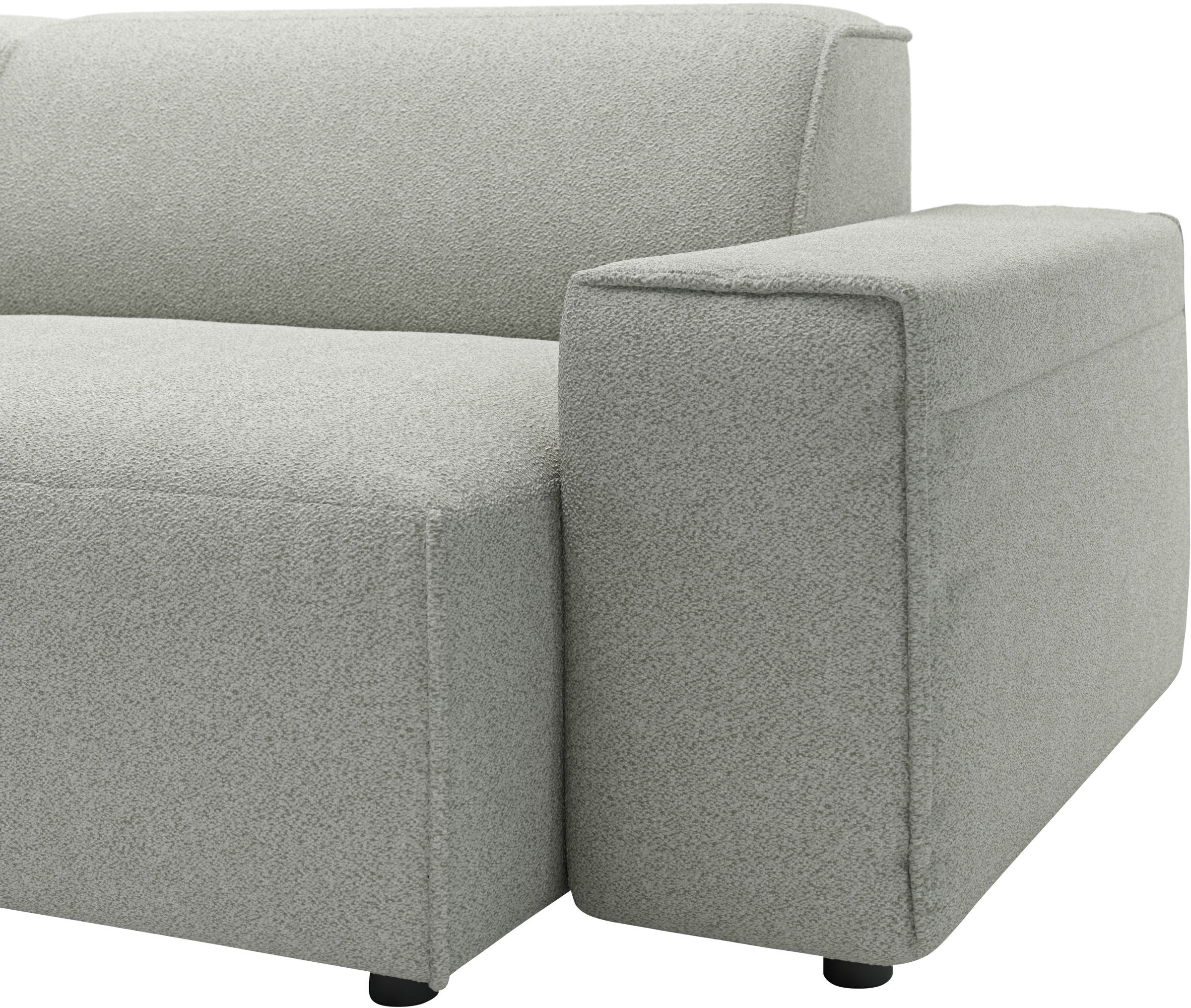 andas Ecksofa »Glimminge L-Form auch in Breitcord, Feincord + Easy care-Bezug,«, Breite 234, Zierkissen
