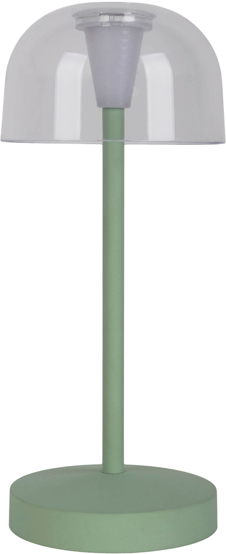 näve LED Tischleuchte »Gomba 18,5 cm«, 2er-Set, Leuchtmittel LED-Modul | LED fest integriert, über USB-Kabel aufladbar, Memoryfunktion, stufenlos dimmbar