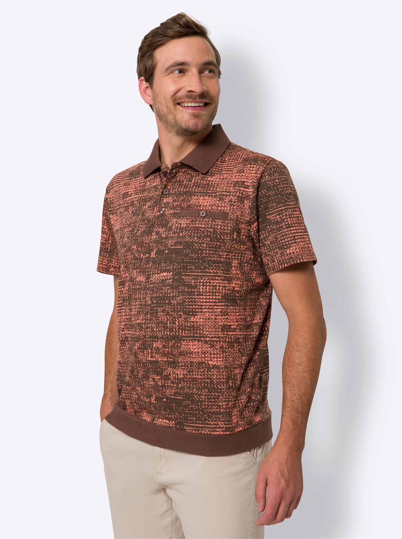Classic Poloshirt »Kurzarm-Poloshirt«, (1 tlg.)