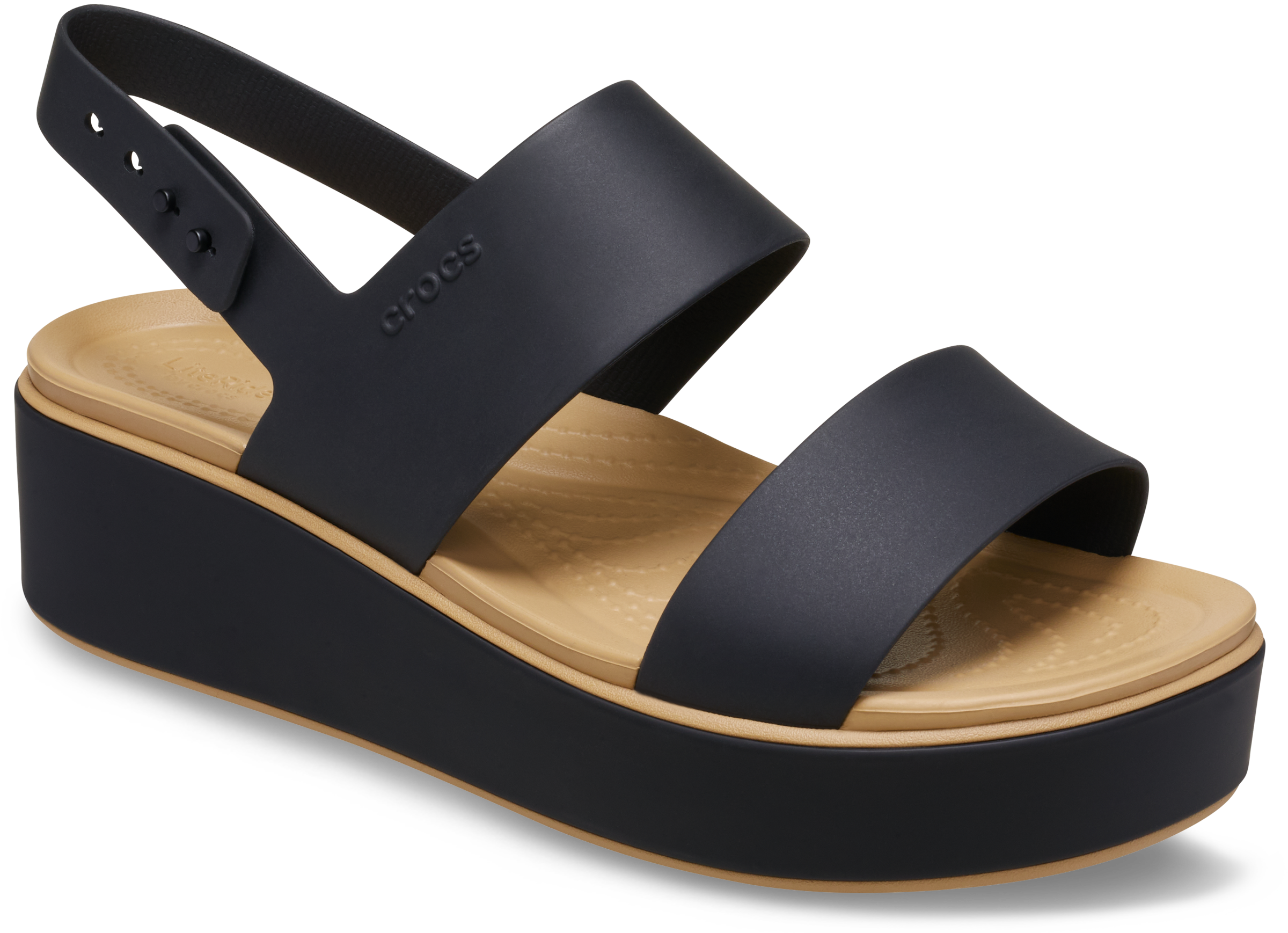 Crocs Plateausandale "Brooklyn Matte Wrap Low Wedge" Sommerschuh, Sandalett günstig online kaufen