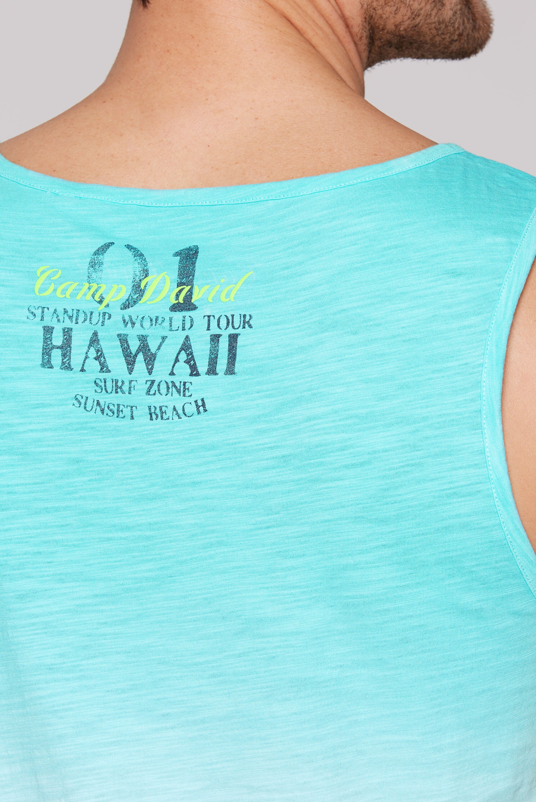 CAMP DAVID Tanktop, aus Baumwolle