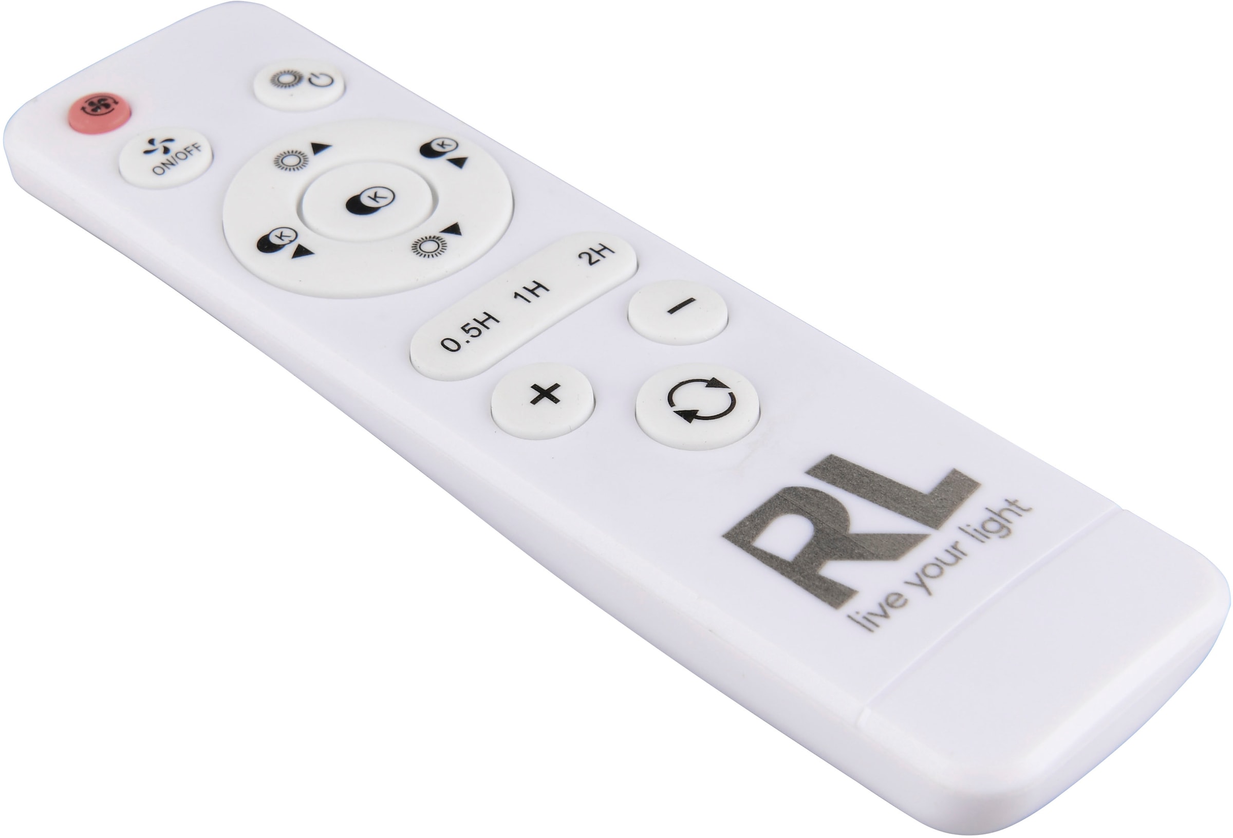 REALITY Leuchten LED Deckenleuchte »VARPULA mit Ventilator, oszillierender Deckenventilator +Licht 28W LED« LED-Board 1 Stk. Farbwechsler | warmweiß - kaltweiß 6 Stufen Ventilator, CCT LED dimmbar Fernbedienung Schirm schwarz-gold
