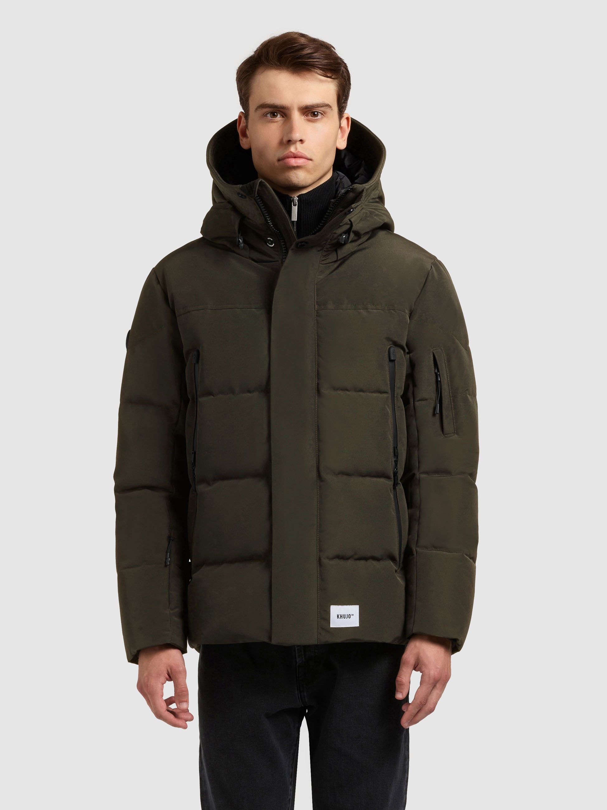 khujo Steppjacke »TATO2« mit Kapuze