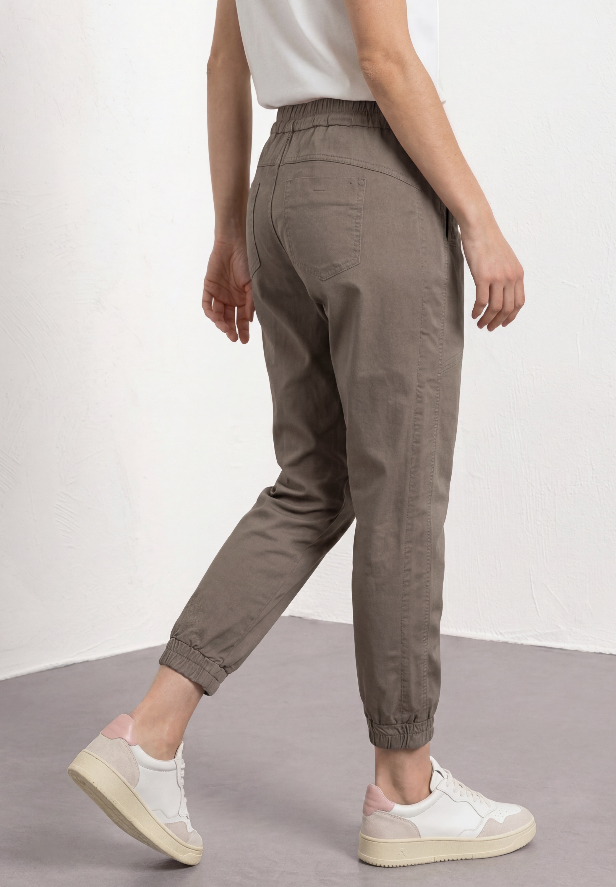 STREET ONE Jogger Pants  aus Baumwolle mit Stretchanteil