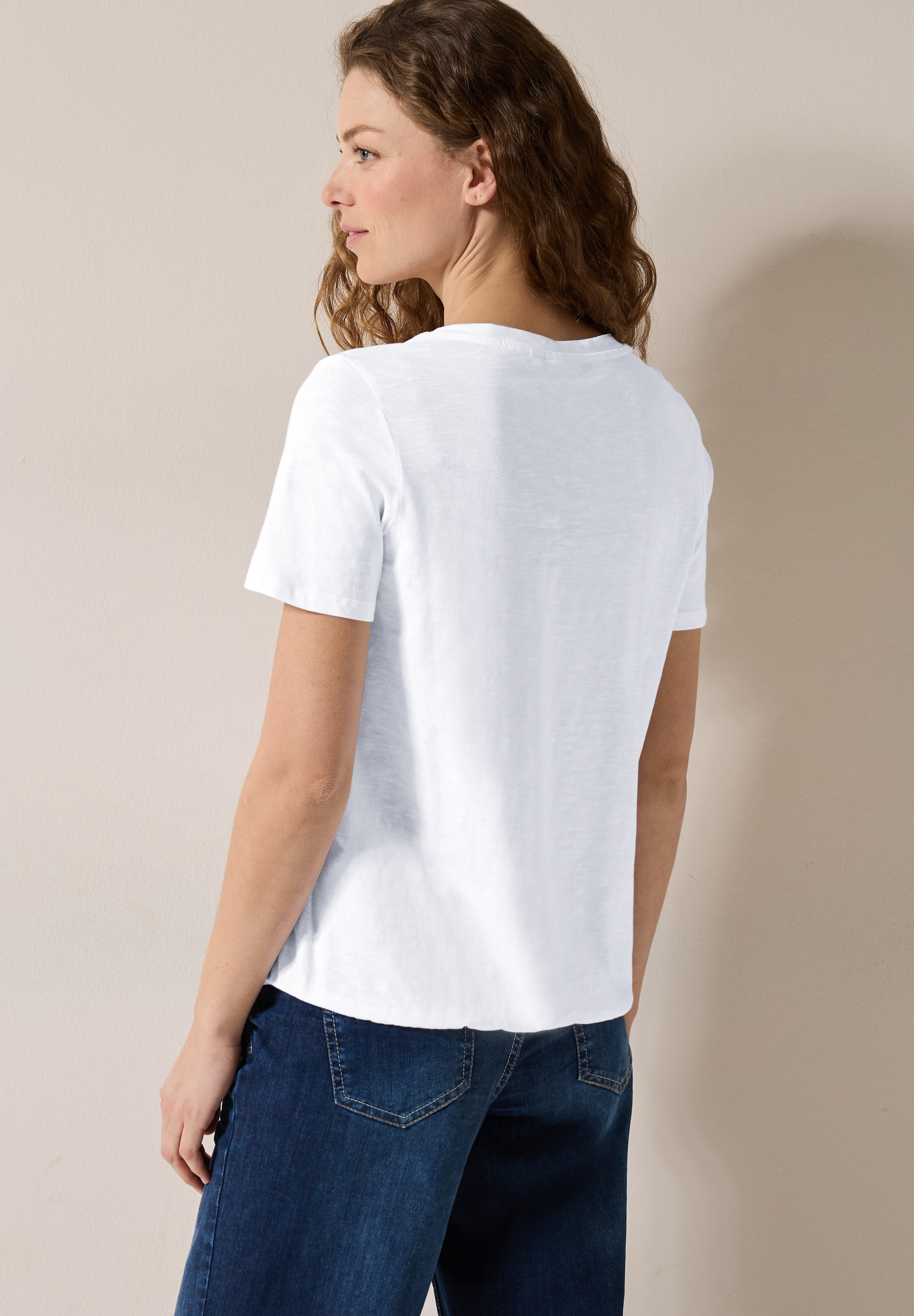 Cecil T-Shirt, aus reiner Baumwolle