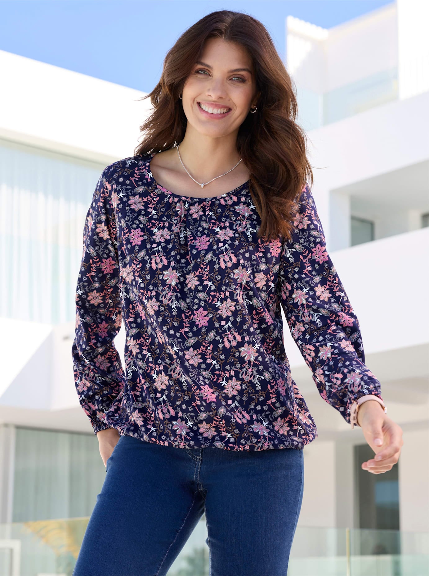 Classic Basics Schlupfbluse