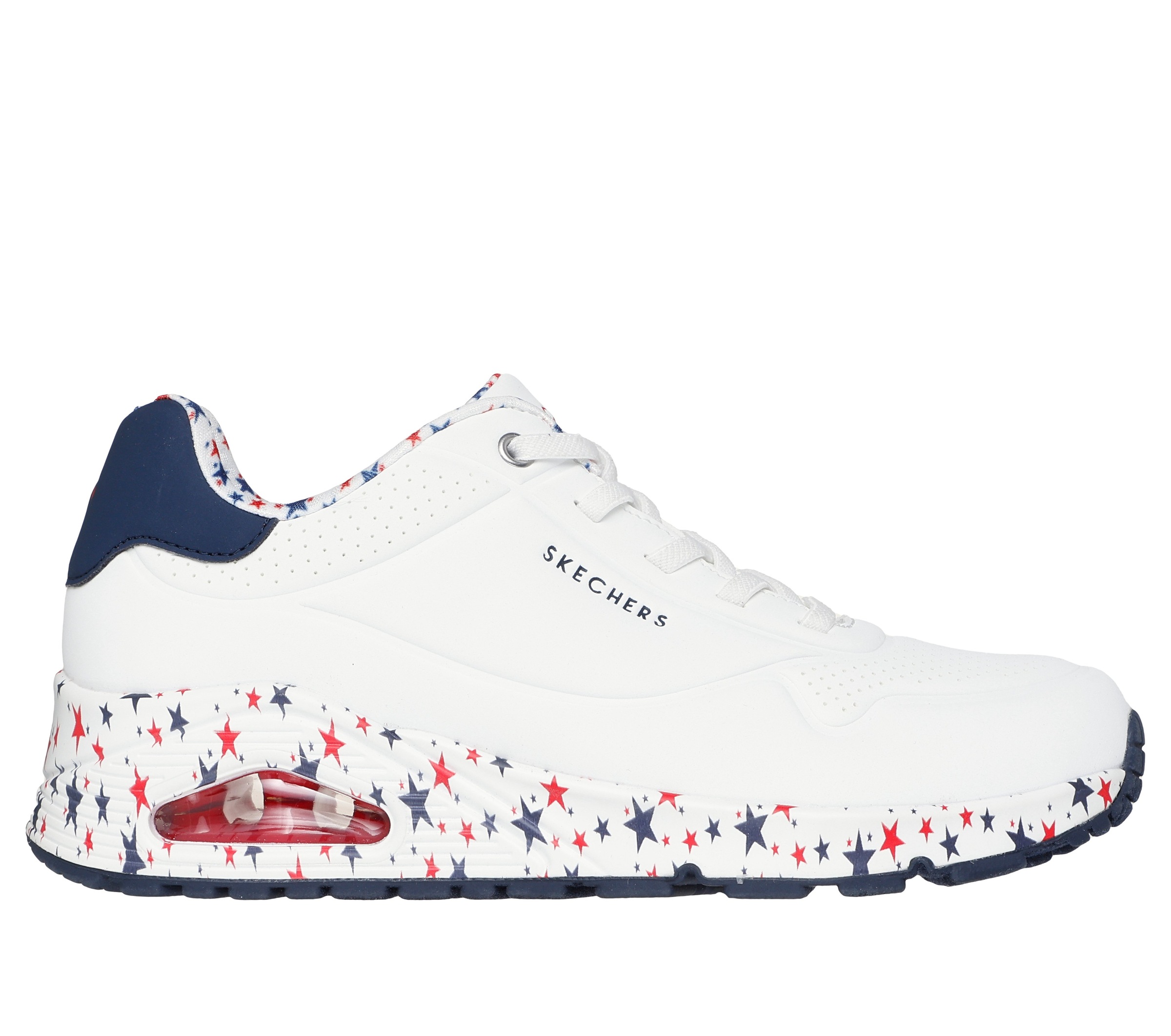 Skechers UNO-FREE STRYDE Sneaker White/Black 41 2