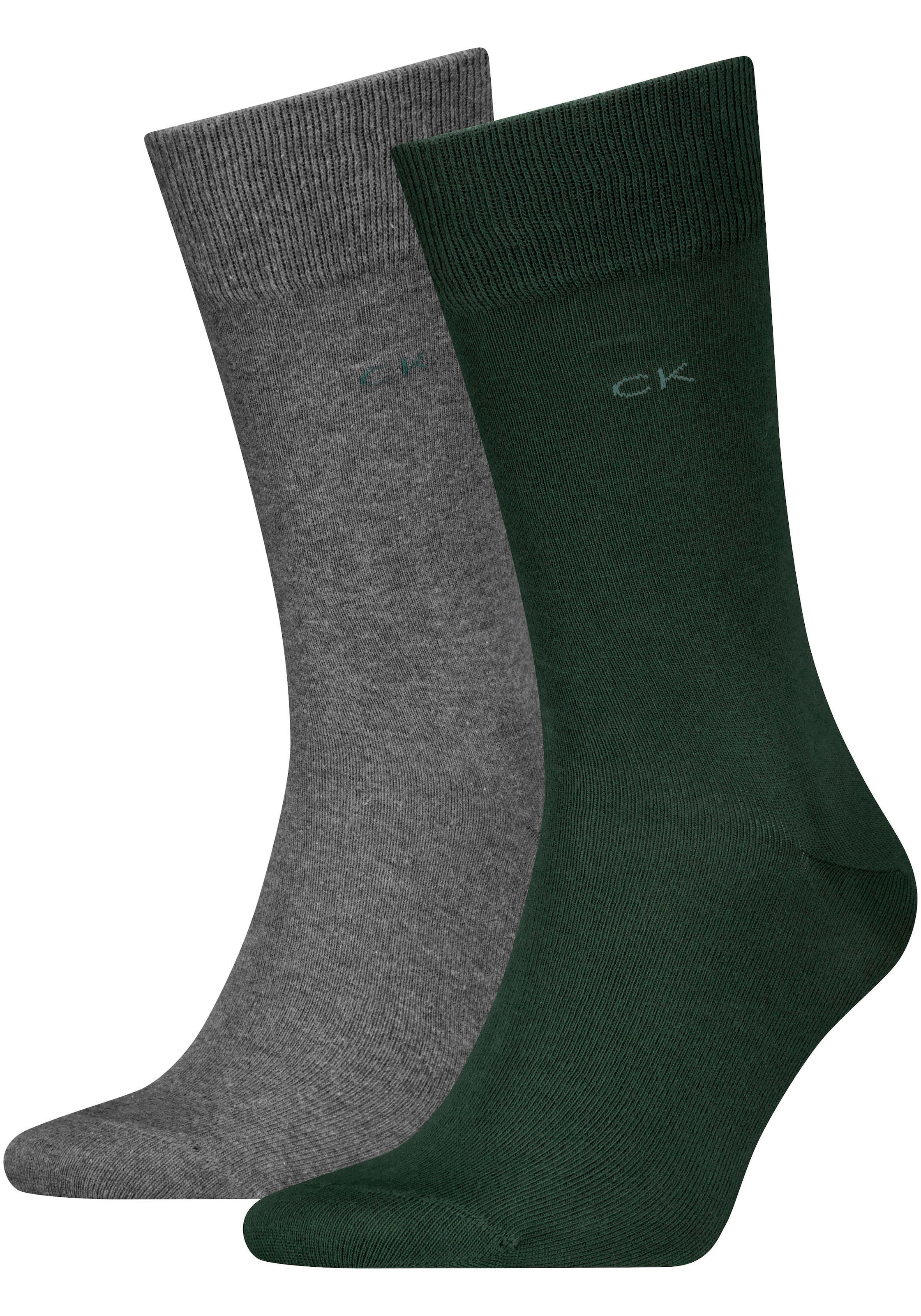 Calvin Klein Socken "CK MEN SOCK 2P", (2 Paar), mit dezentem Logo günstig online kaufen