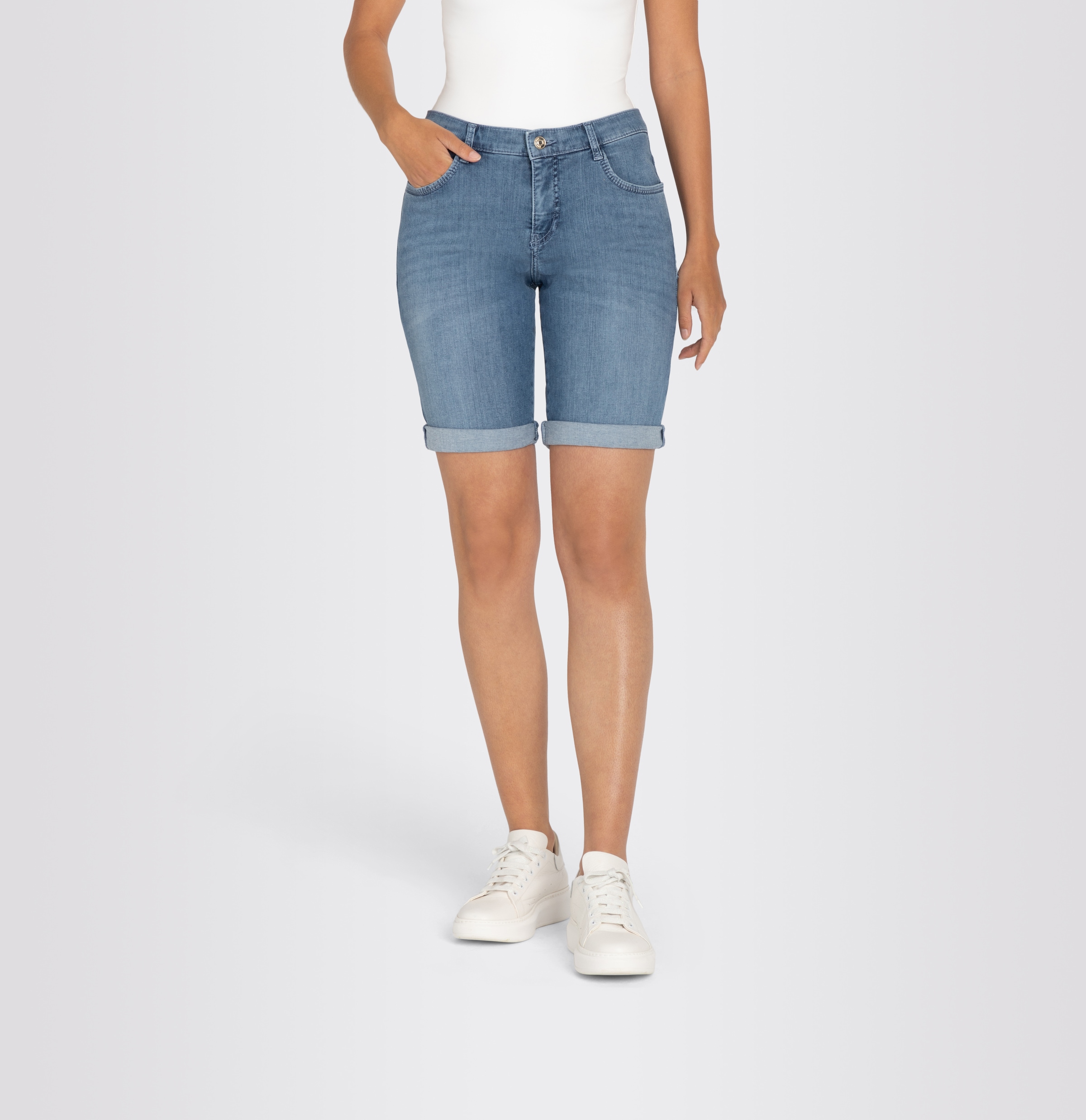 MAC Bermudas, aus sehr leichter, sommerlicher Qualität mit softem Griff günstig online kaufen