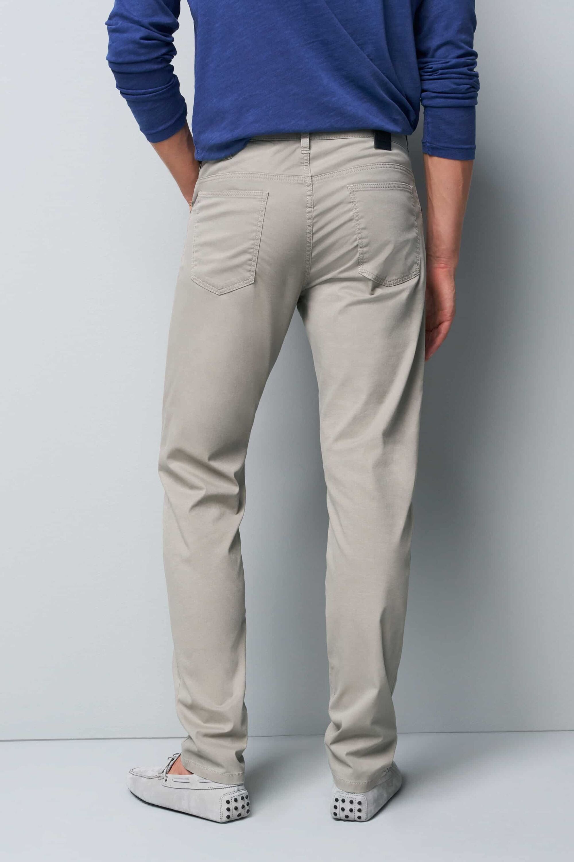 MEYER Chinos »M5 Slim«, aus Bio-Baumwolle