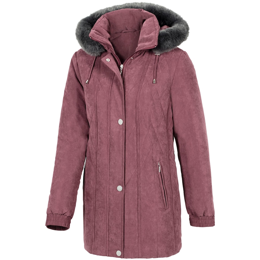 Classic Winterjacke, mit Kapuze