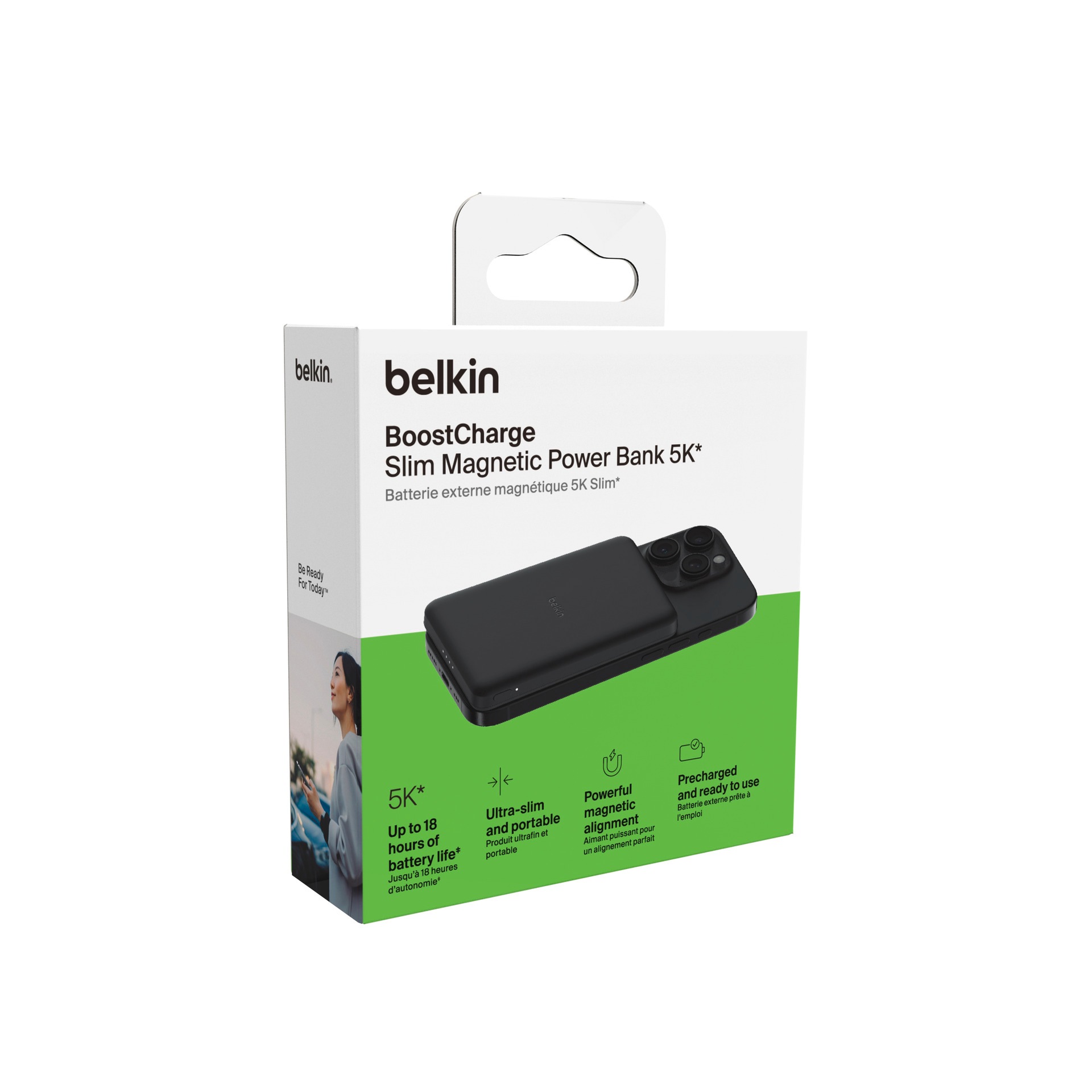 Belkin Powerbank »BoostCharge Slim Magnetic 5K 7.5 W«