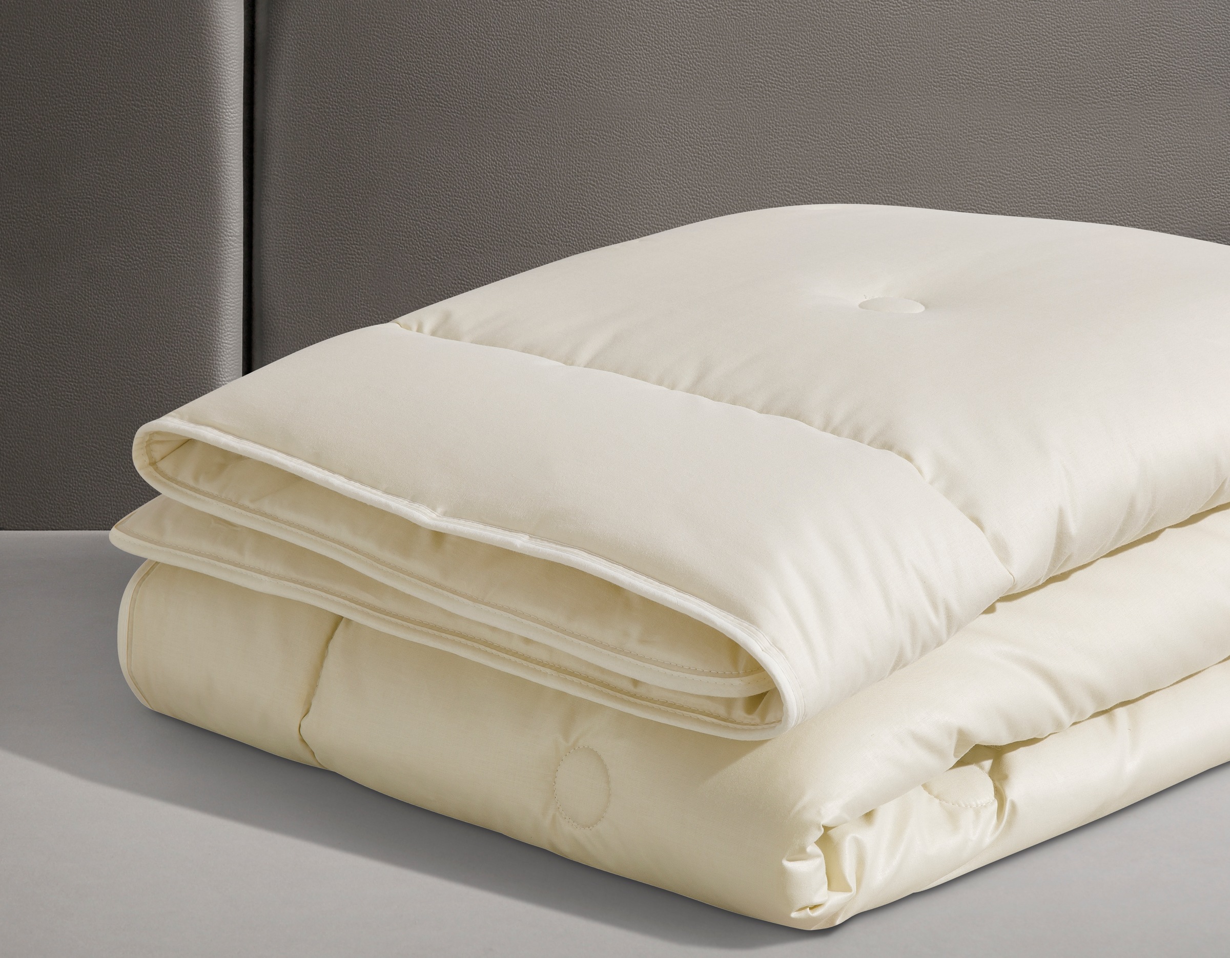 Thumbnail - fan Naturhaarbettdecke "Wolle Anti Milbe" normal Füllung 97Wolle3sonstigeFasern 1 Stk. tlg. reizfreier Schlafkomfort dur...