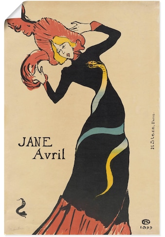 Artland Meninis paveikslas »Jane Avril (Plakat...