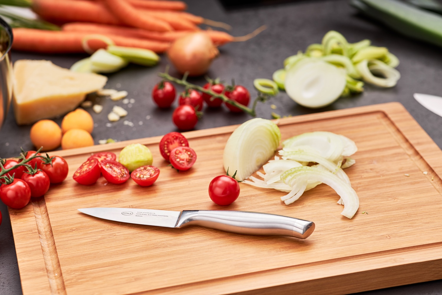 RÖSLE Spickmesser »Basic Line«, (1 tlg.), für Gemüse und Fleisch, Klingenspezialstahl, ergonomischer Griff