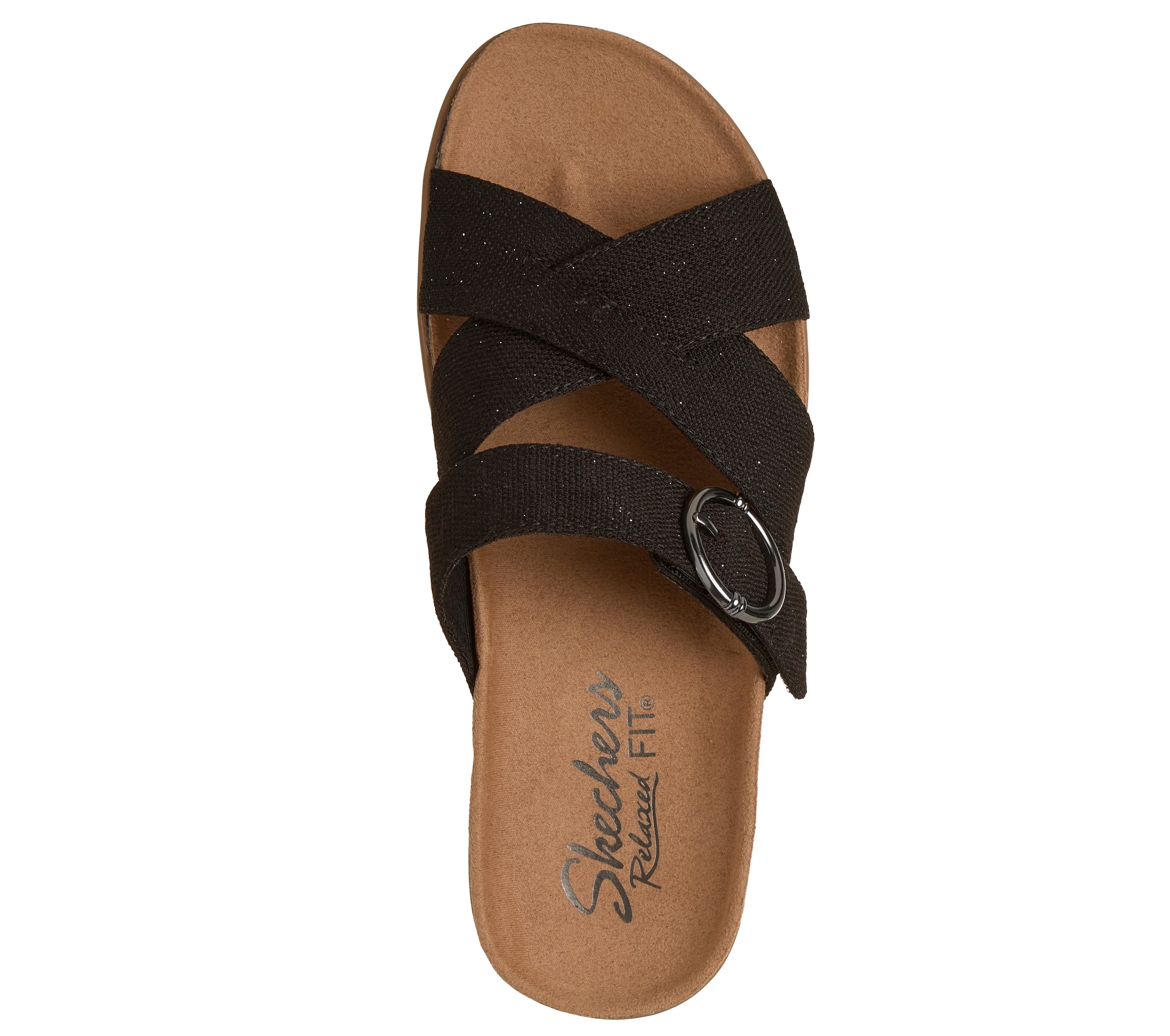 Skechers Pantolette »LIFTED COMFORT-«  Sommerschuh, Hausschuh, Slides mit Schnalle