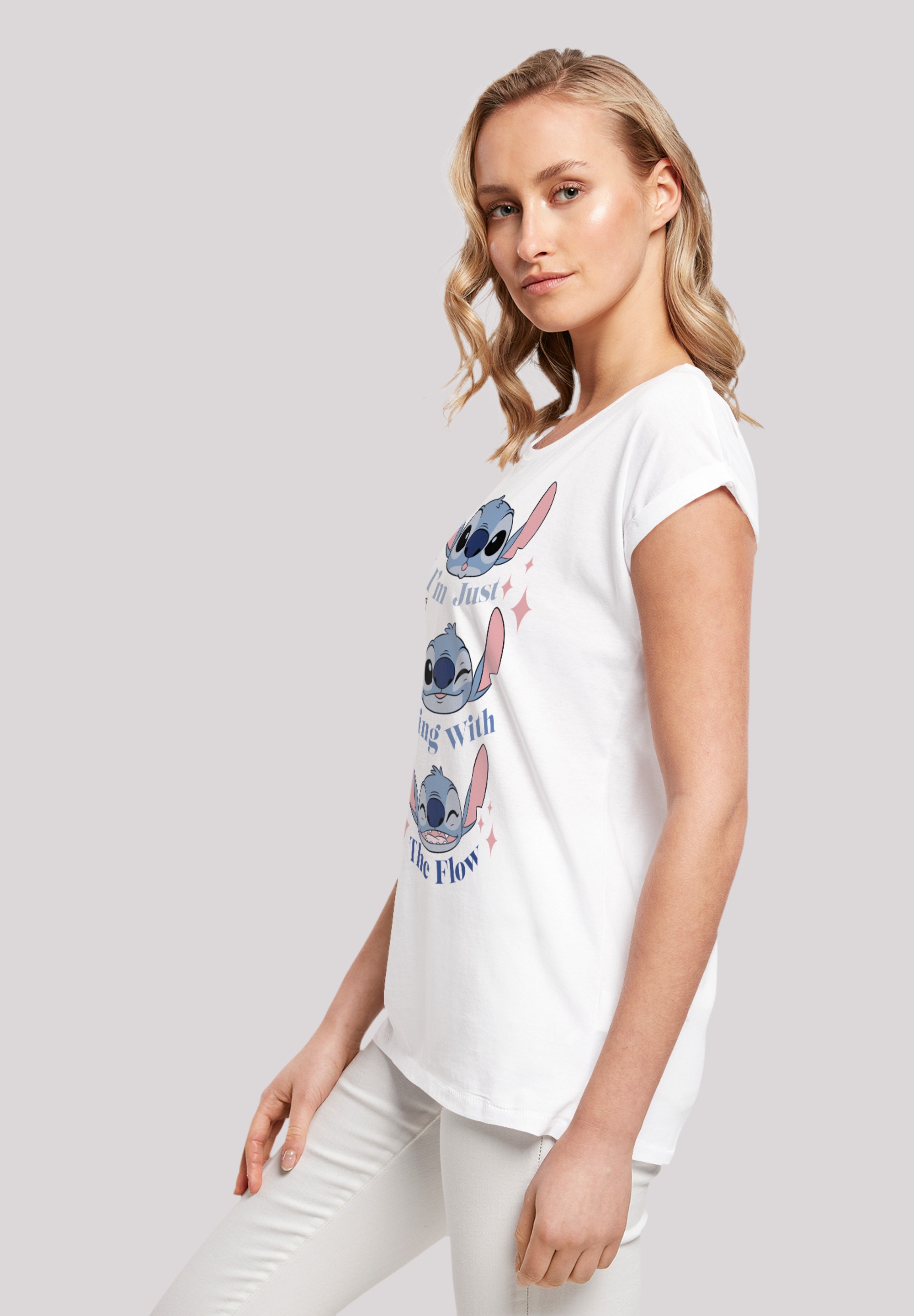 F4NT4STIC T-Shirt »Disney Lilo & Stitch Going With The Flow«, Premium  Qualität für kaufen | BAUR