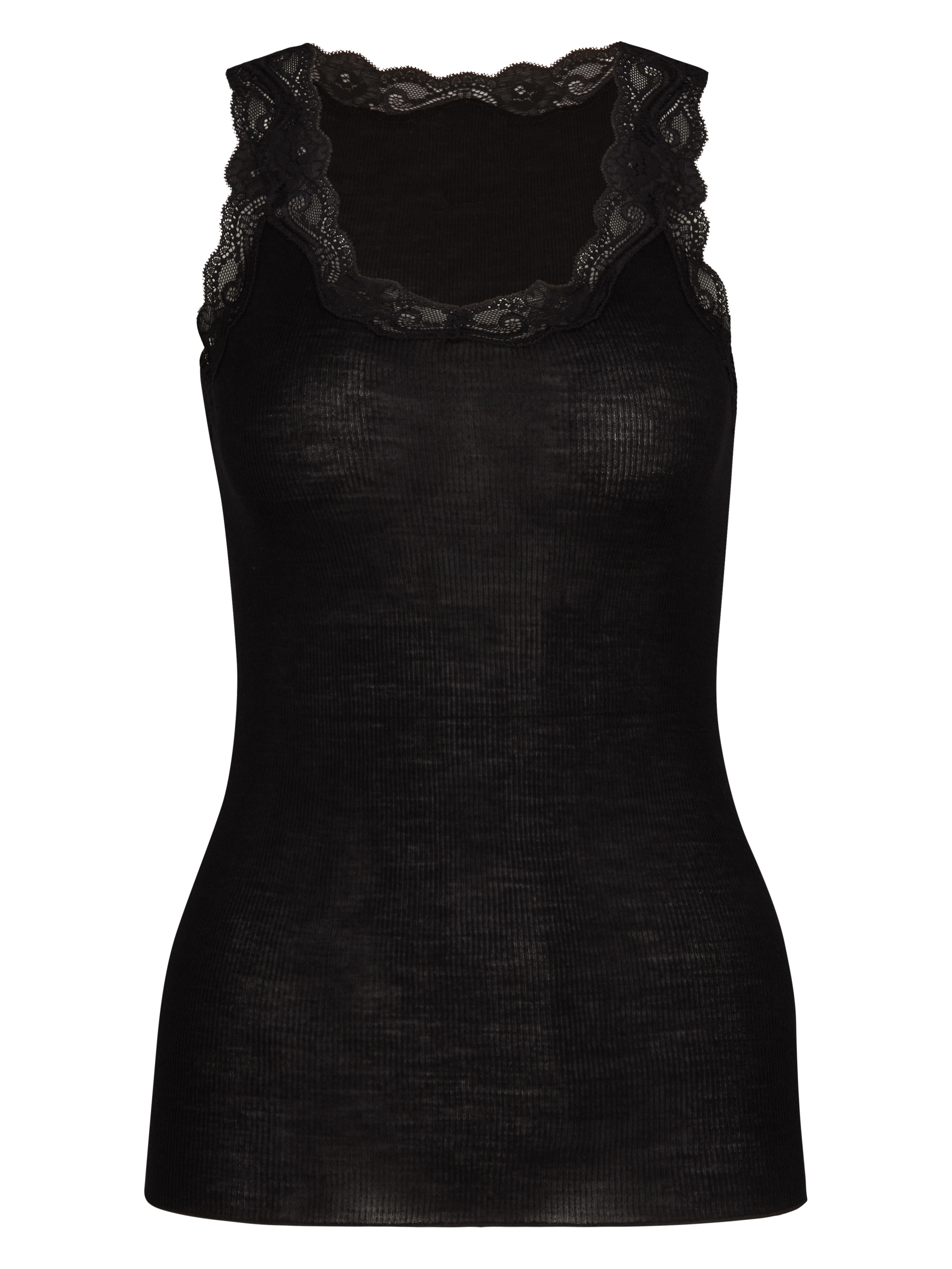 CALIDA Spitzentop "Richesse Lace", edler Spitzenbesatz, Feinripp-Qualität, günstig online kaufen